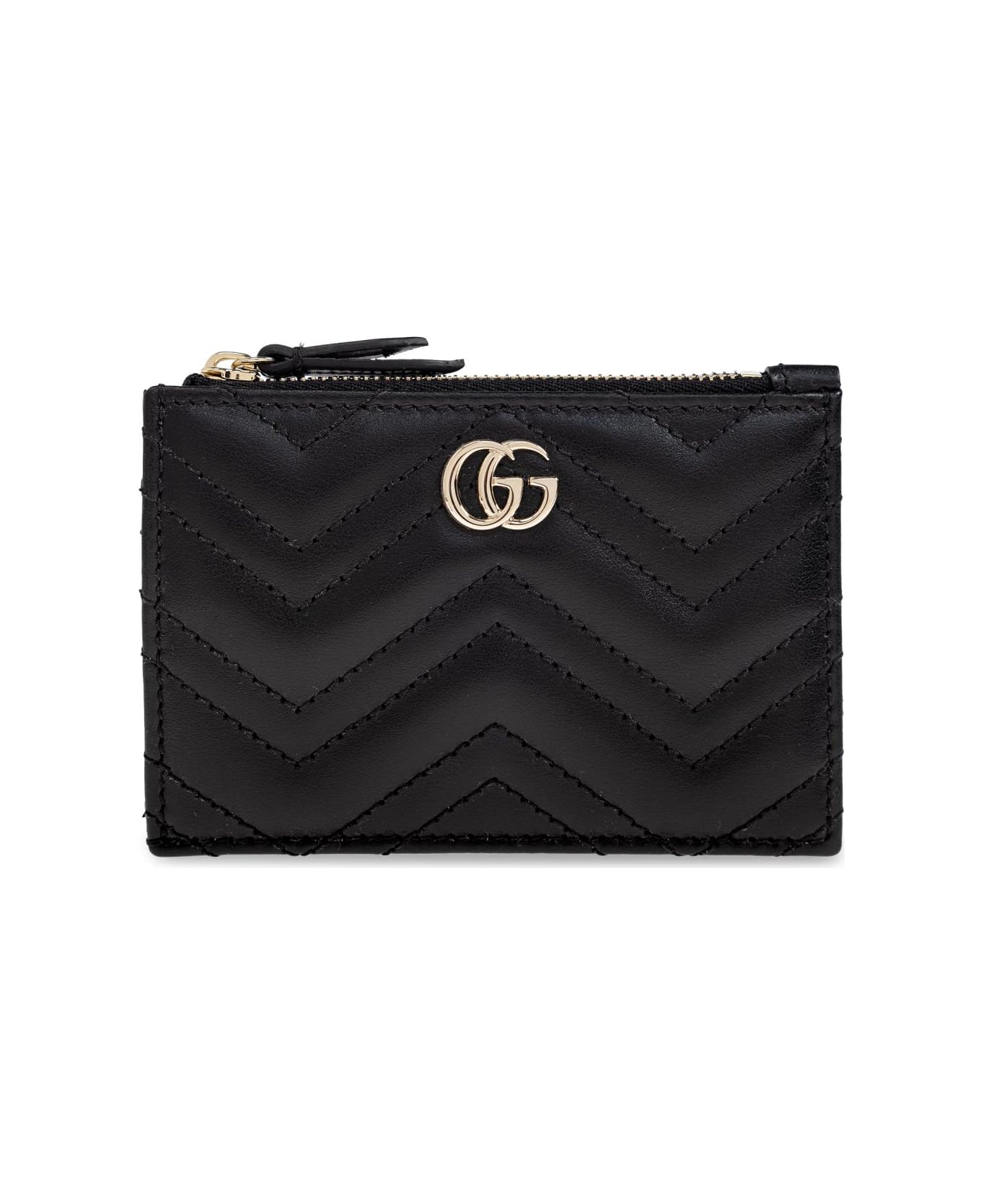 Gucci Leather Key Case - BLACK