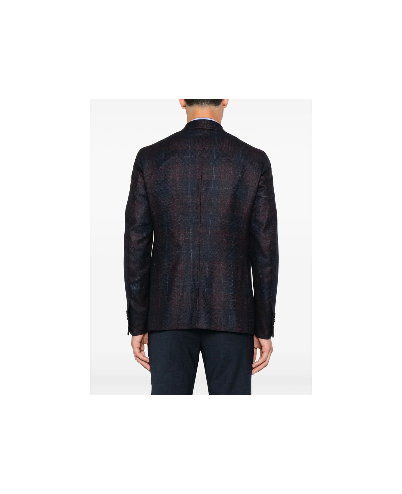 Isaia Jacket - BLUE/RED