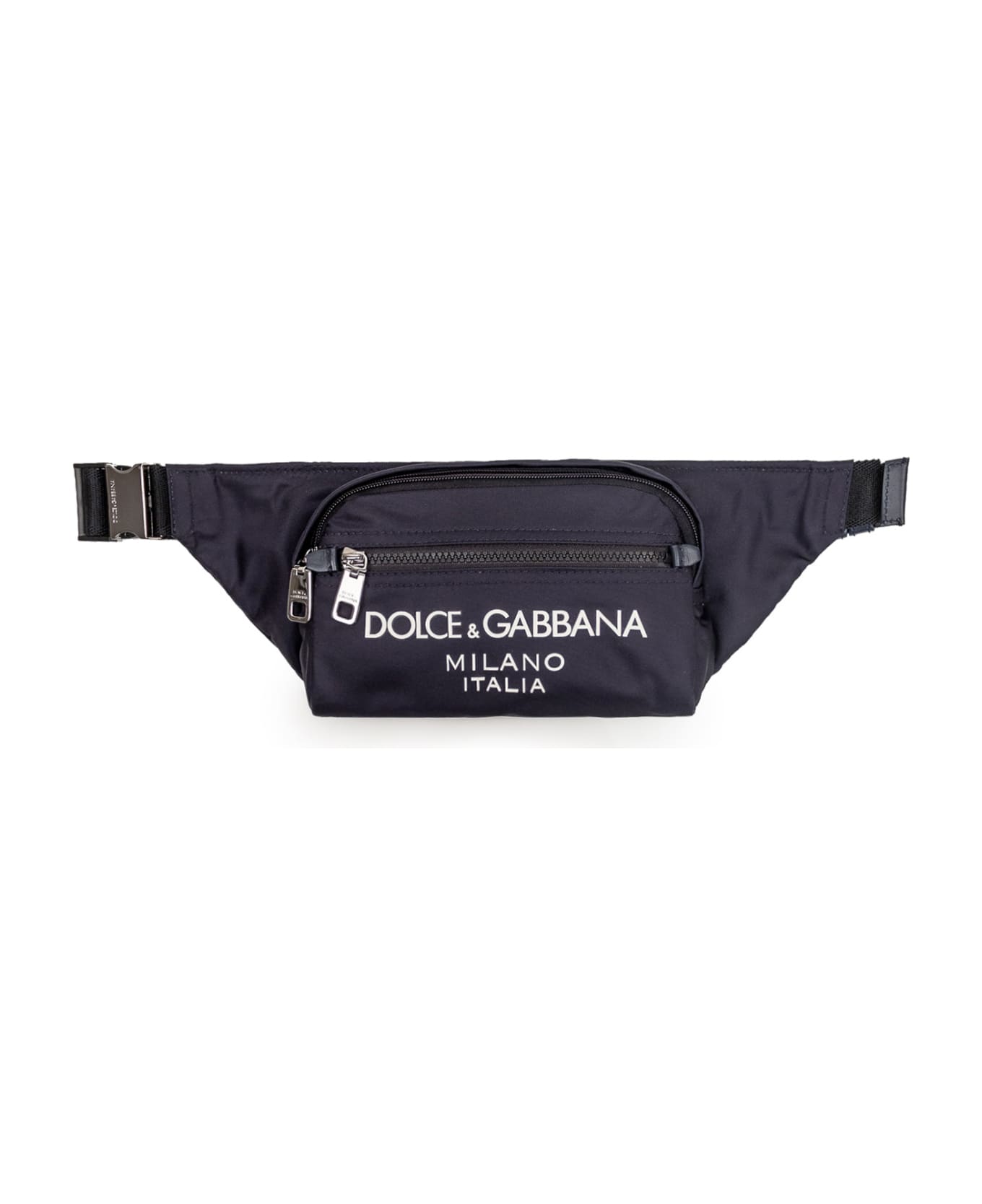 Dolce & Gabbana Small Fabric Pouch - BLU/BLU NAVY
