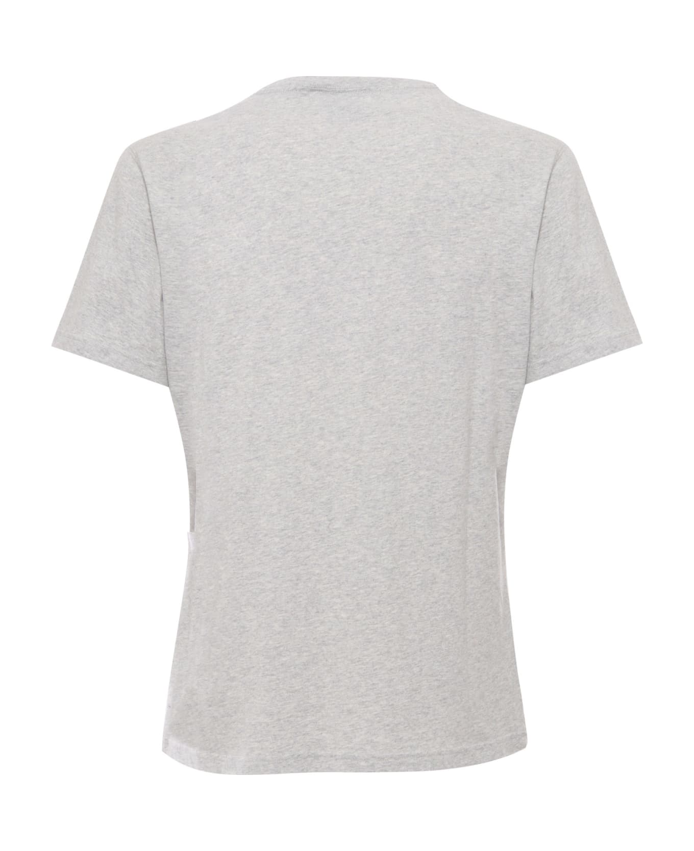 Barbour Grey Patterned T-shirt - GREY
