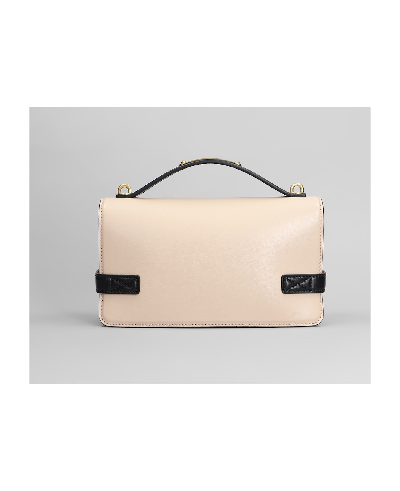 Balmain B Buzz 24 Shoulder Bag In Rose-pink Leather - rose-pink
