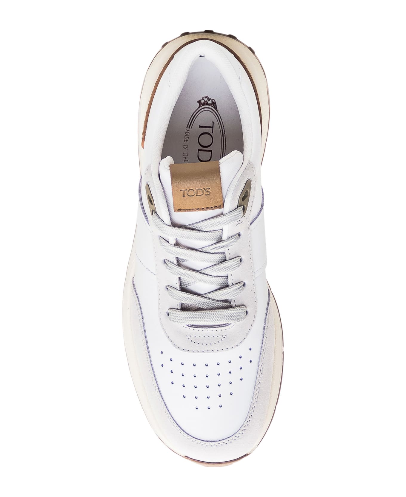 Tod's Leather Sneaker Tod's - WHITE