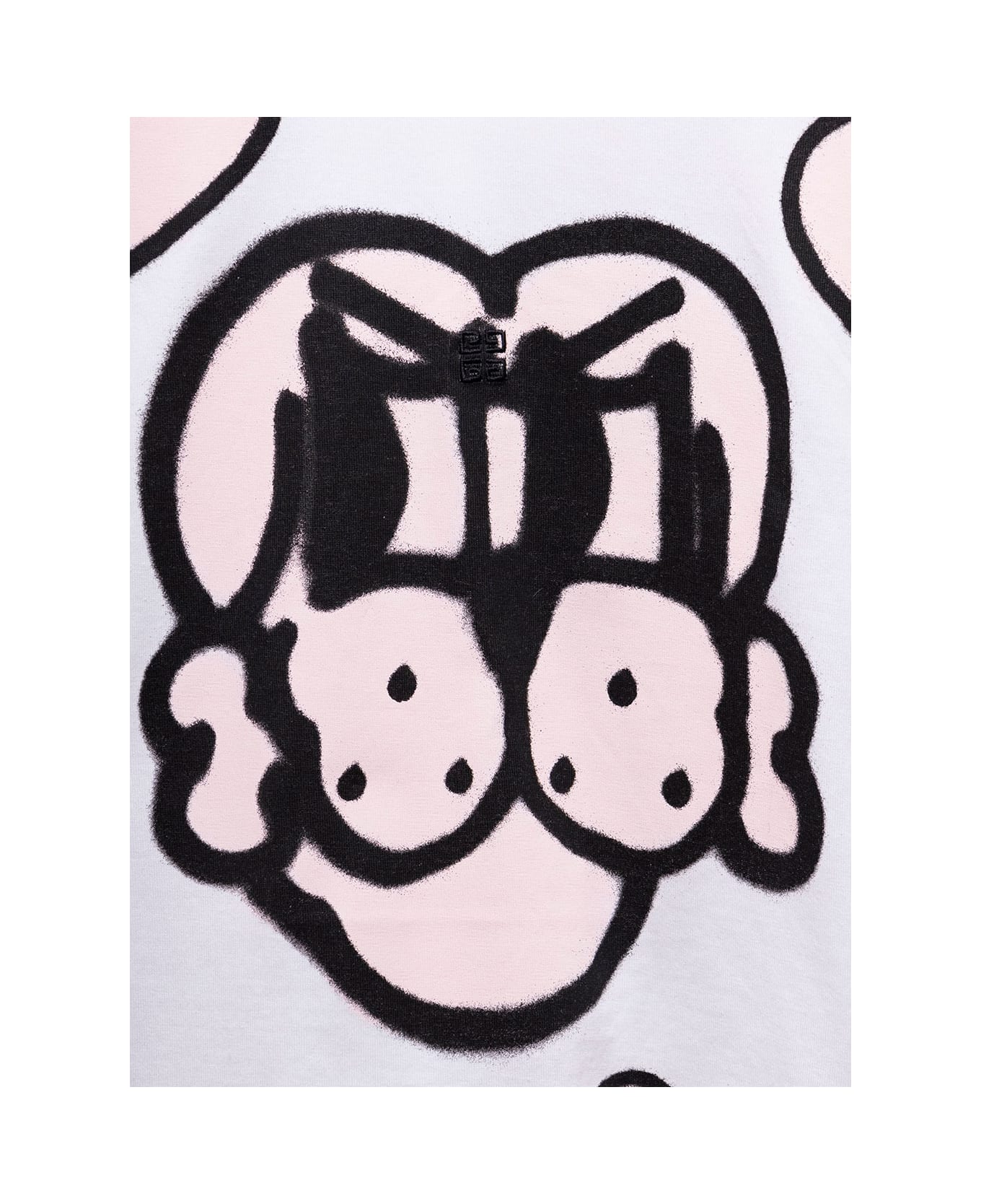 Givenchy Bart T-shirt With Graphic Print Givenchy Kids Girl - White