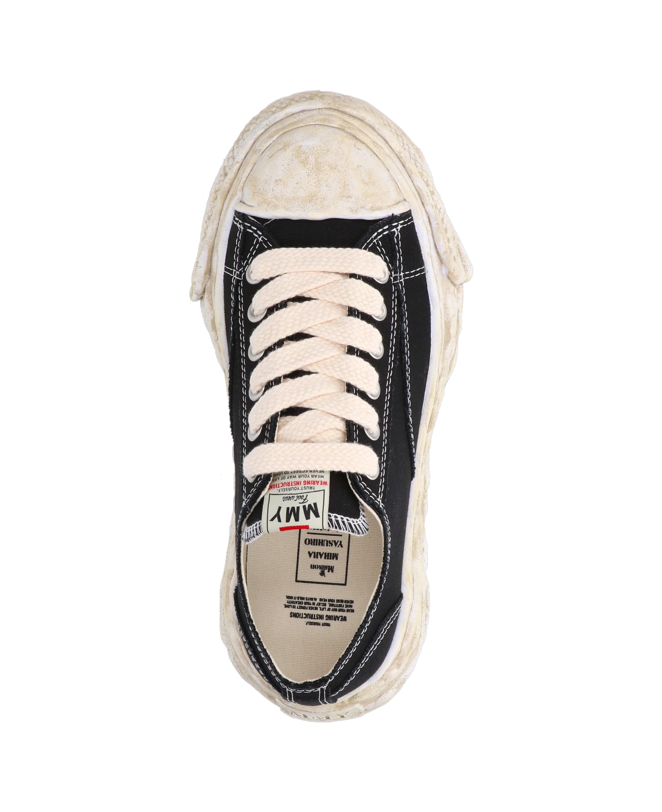 Mihara Yasuhiro 'blakey' Low-top Sneakers - Black