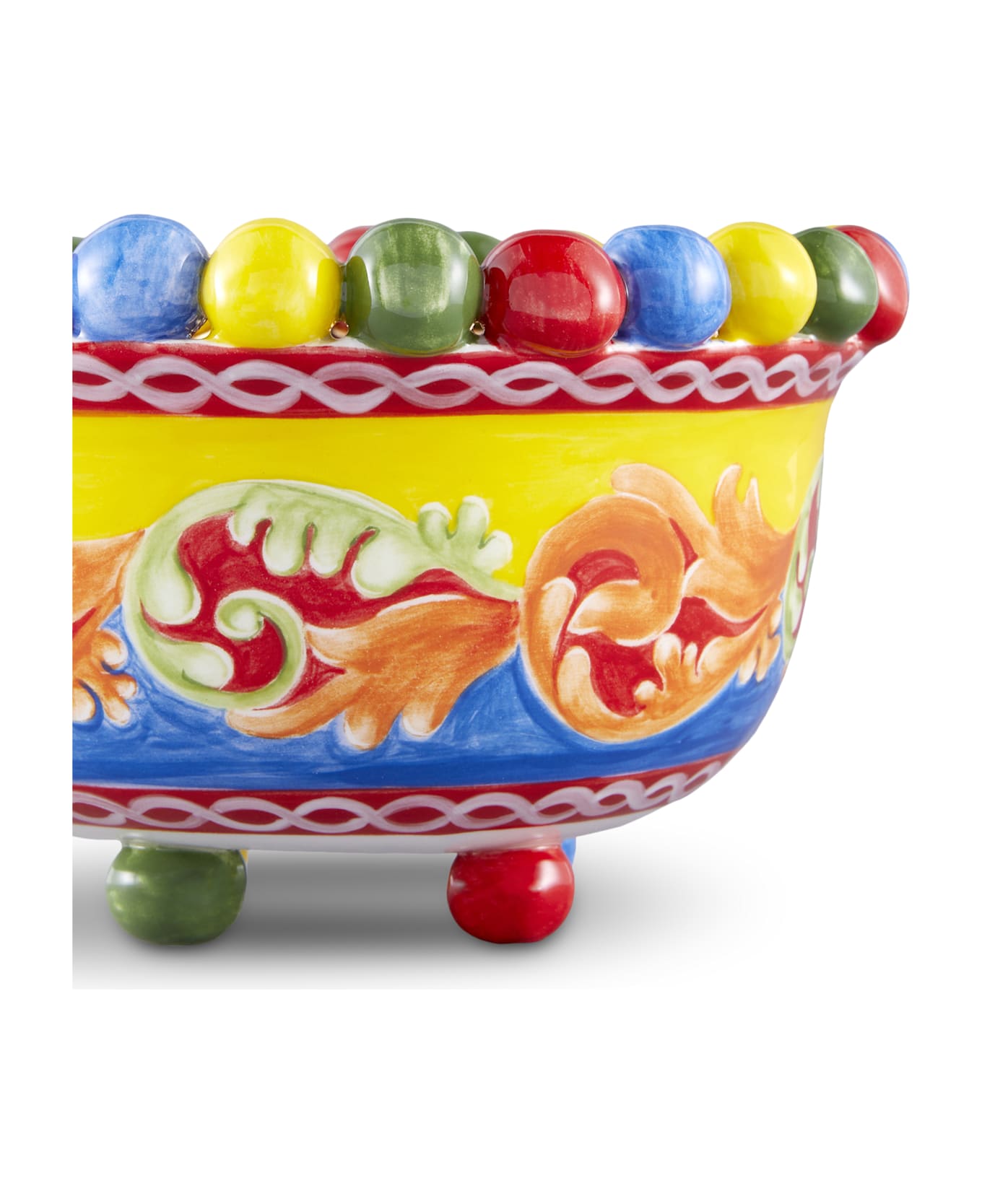 Dolce & Gabbana Large Trinket Dish Carretto - Multicolor