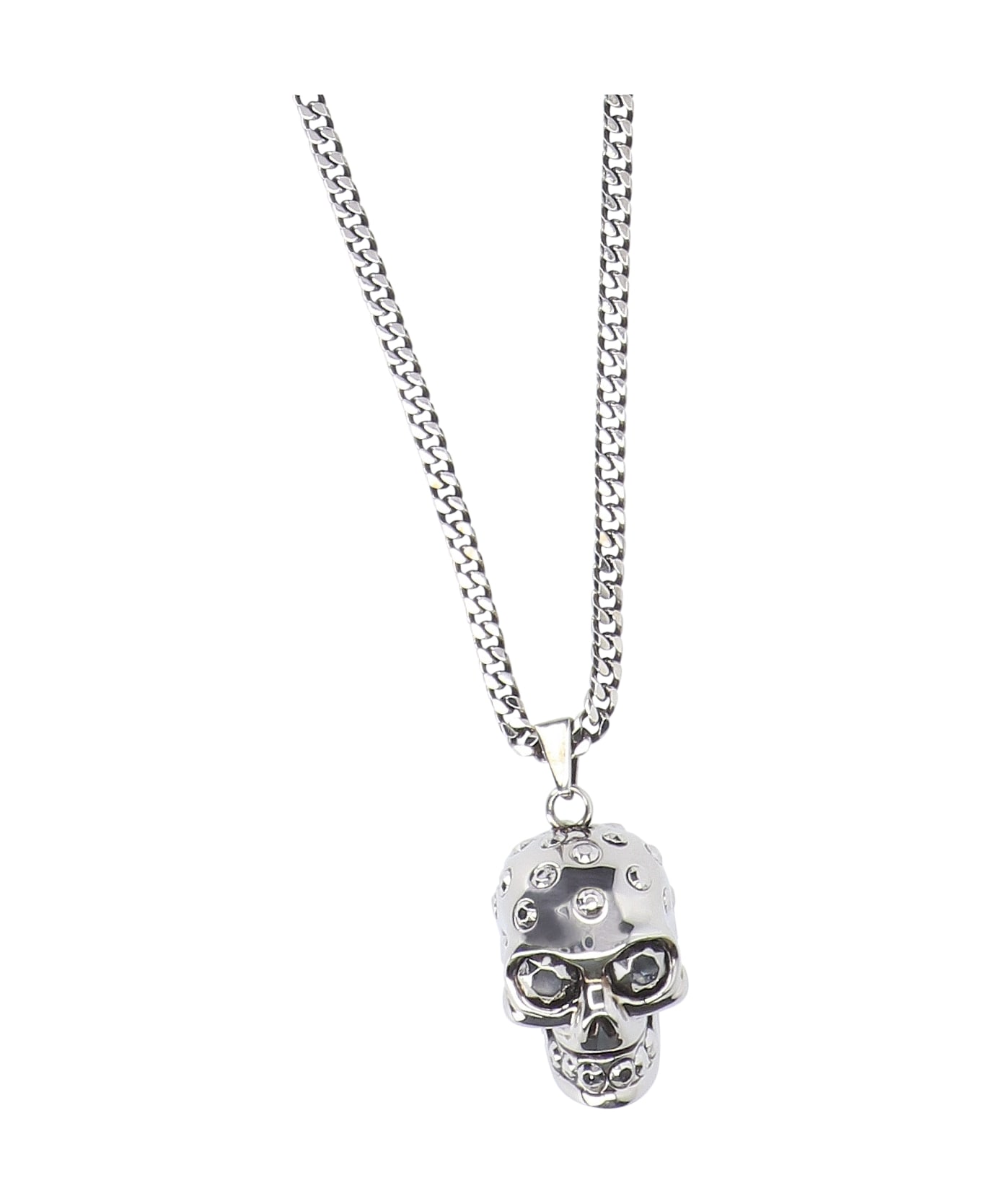 Alexander McQueen Skull Necklace - Sil V B Antil