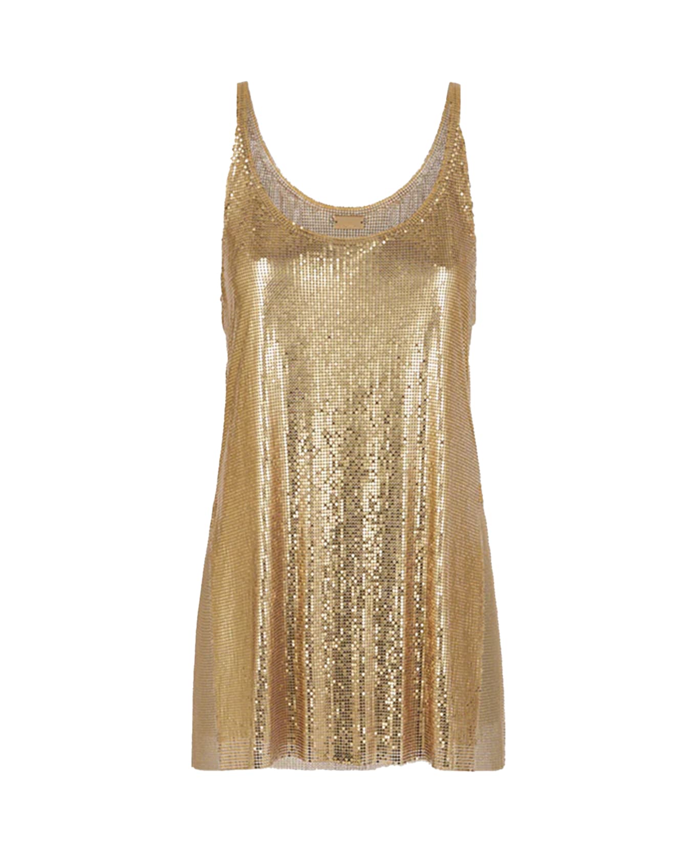 Paco Rabanne Top - Golden