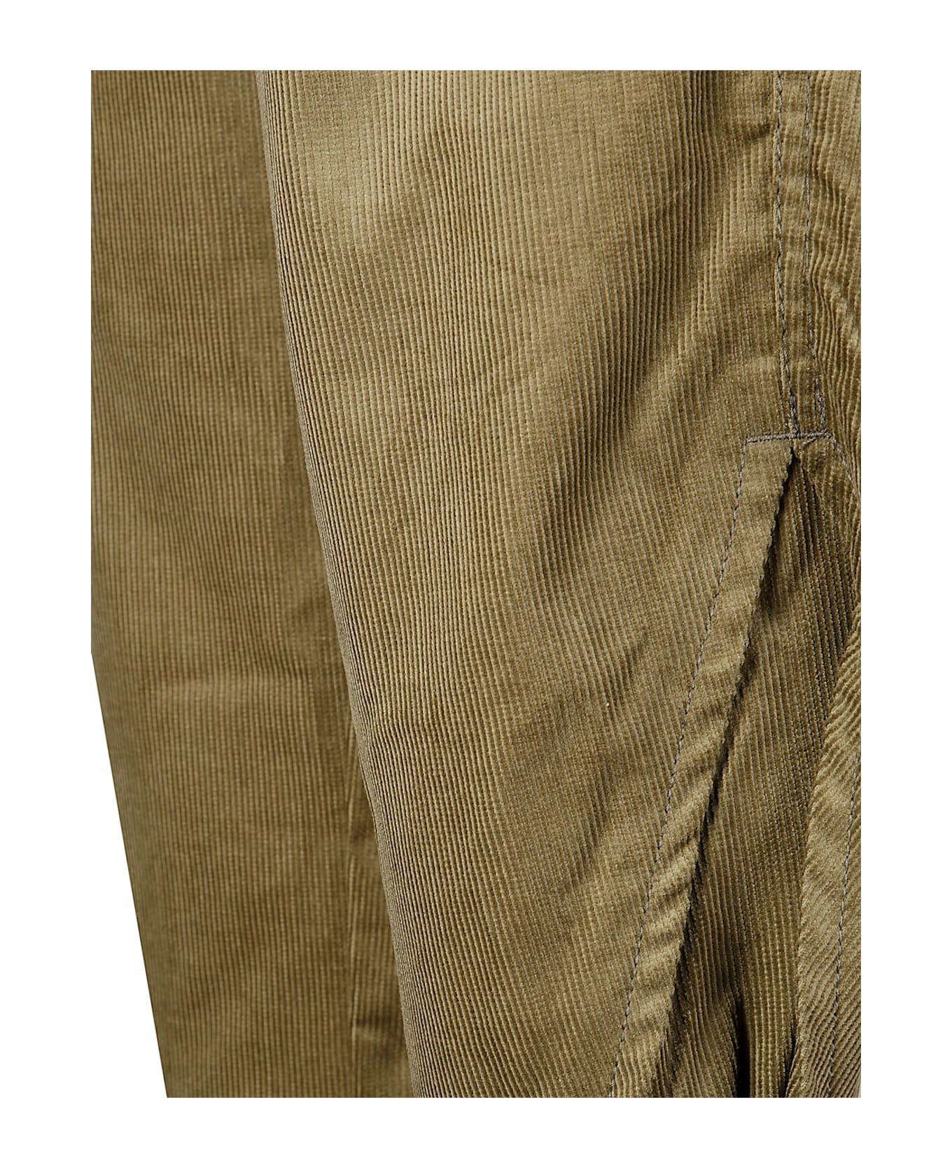 Comme des Garçons Shirt Mens Pants Woven - KHAKI