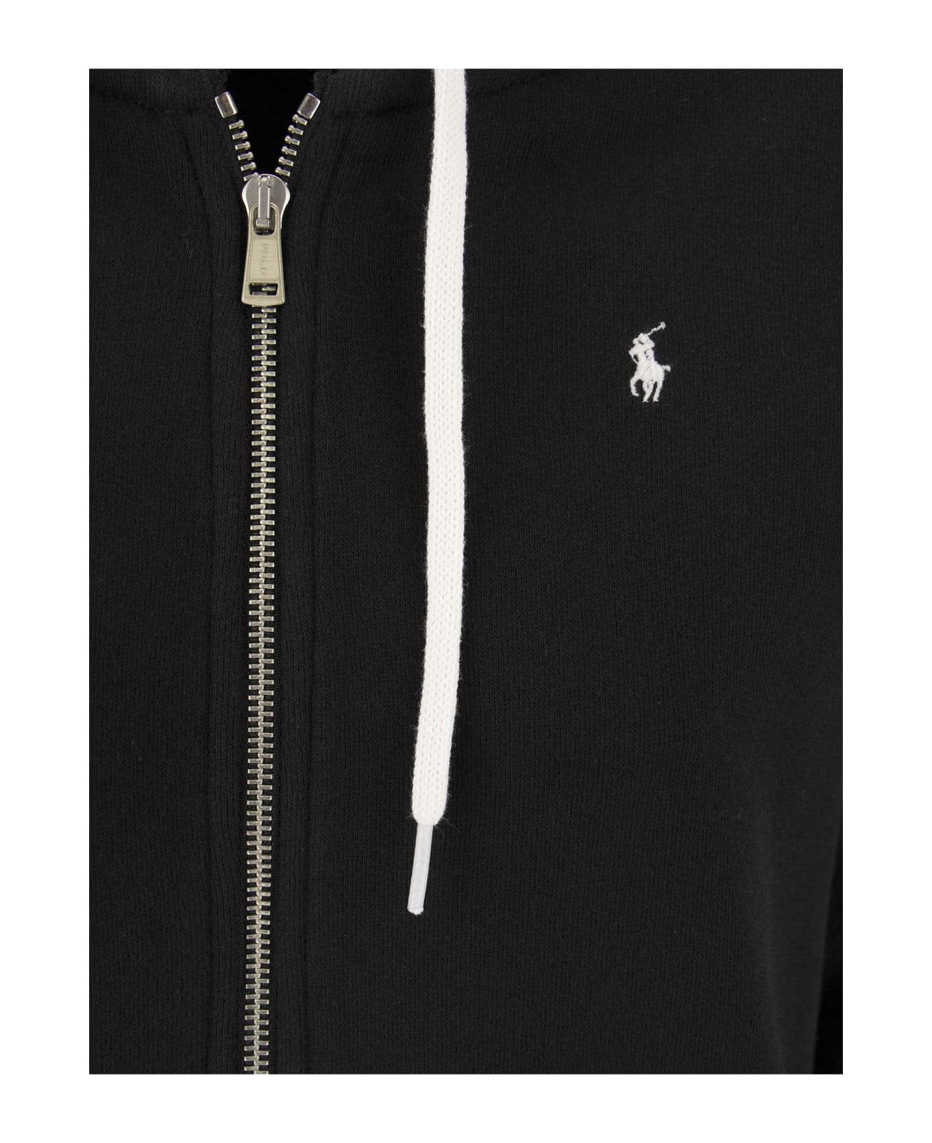 Polo Ralph Lauren Hoodie With Zip Polo Ralph Lauren - Black