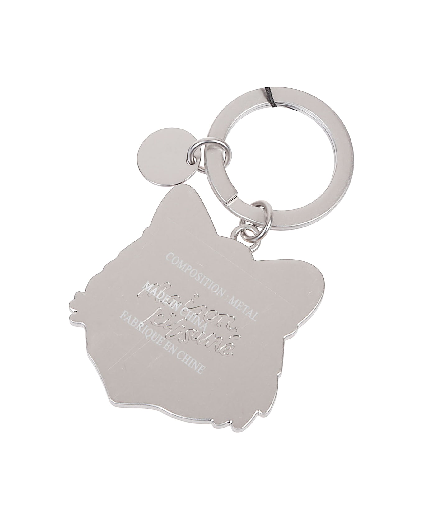 Maison Kitsuné Bold Fox Head Keyring - Green