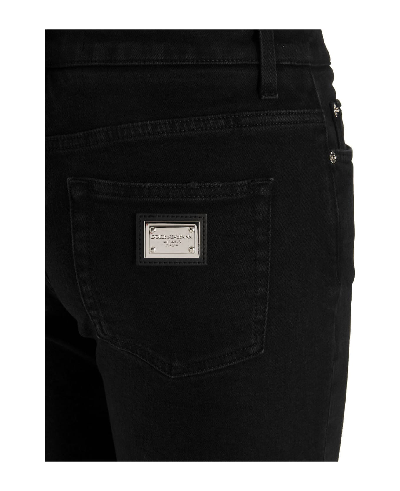 Dolce & Gabbana Five-pocket Denim Jeans - Black  