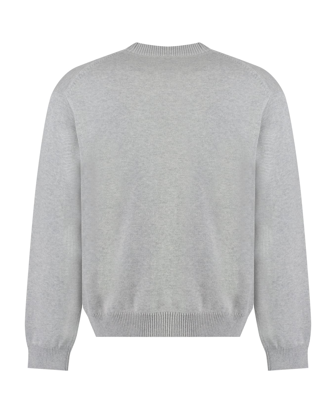 Kenzo Wool-blend Crew-neck Sweater - grey