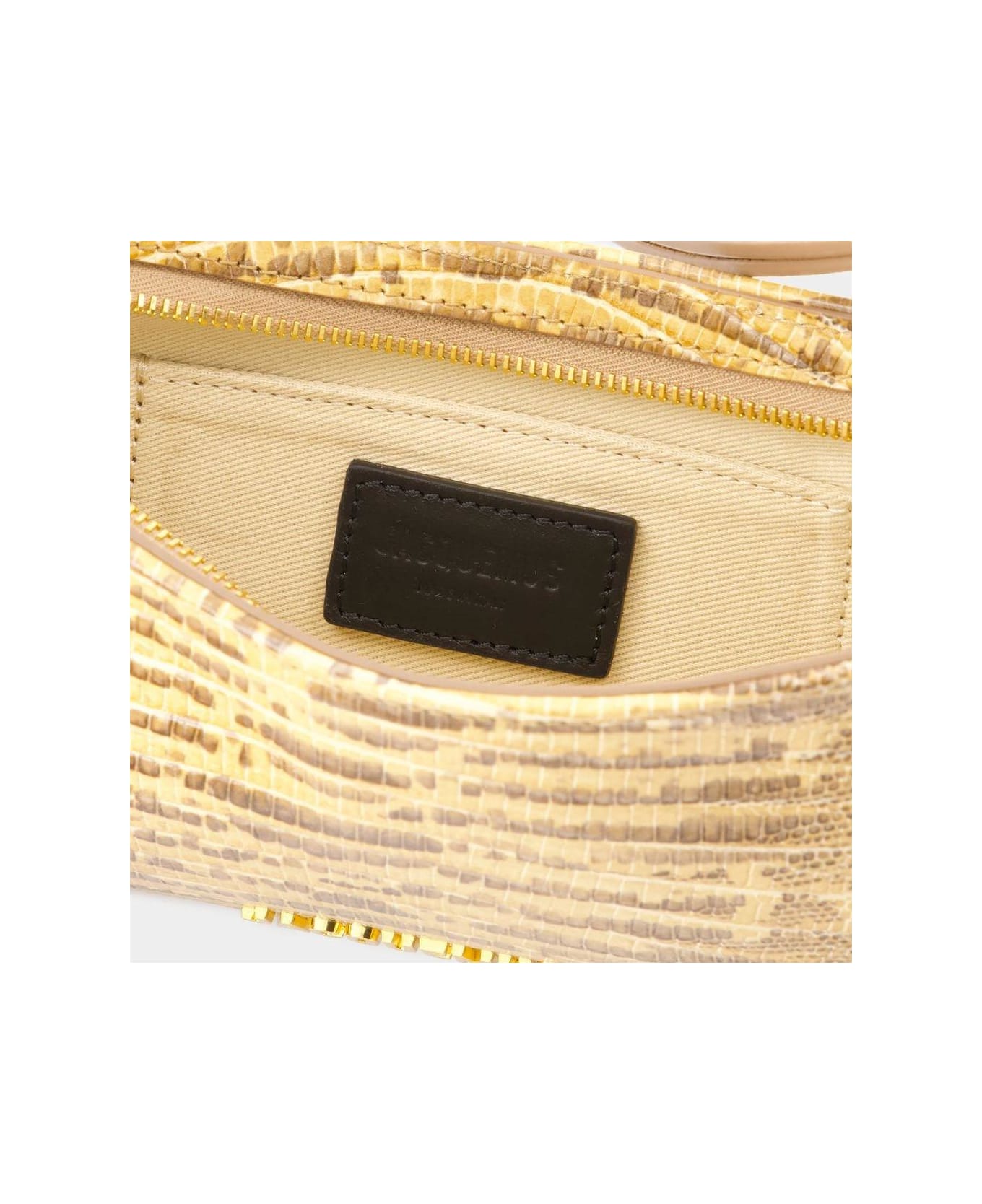 Jacquemus Le Bisou Perle Shoulder Bag - BROWN/NEUTRALS