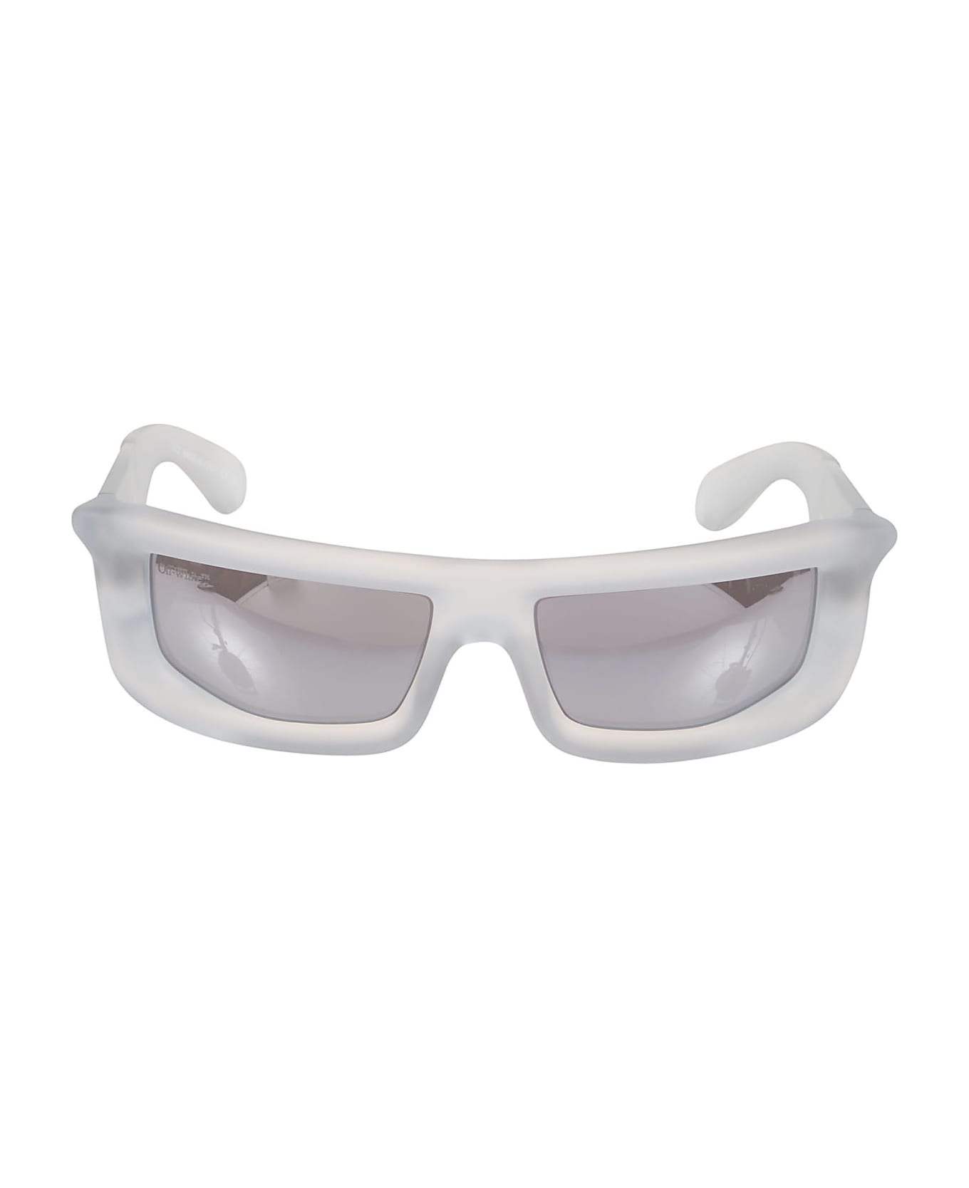 Off-White Volcanite Sunglasses - Crystal Mir Silver サングラス