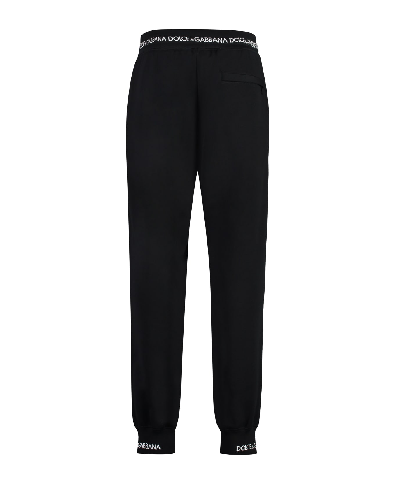 Dolce & Gabbana Jersey Sweatpants - Black