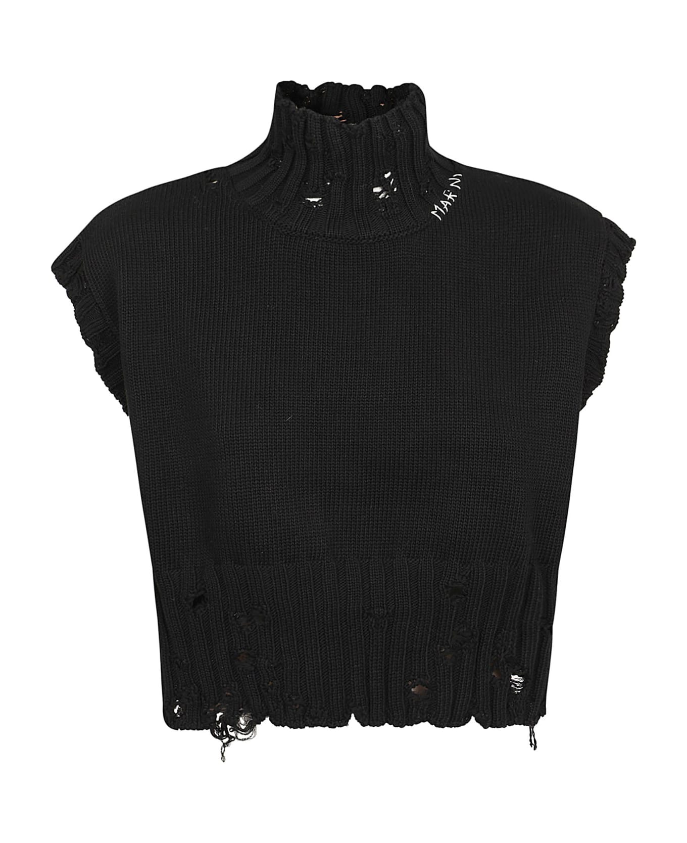 Marni Turtleneck Sweater - Black