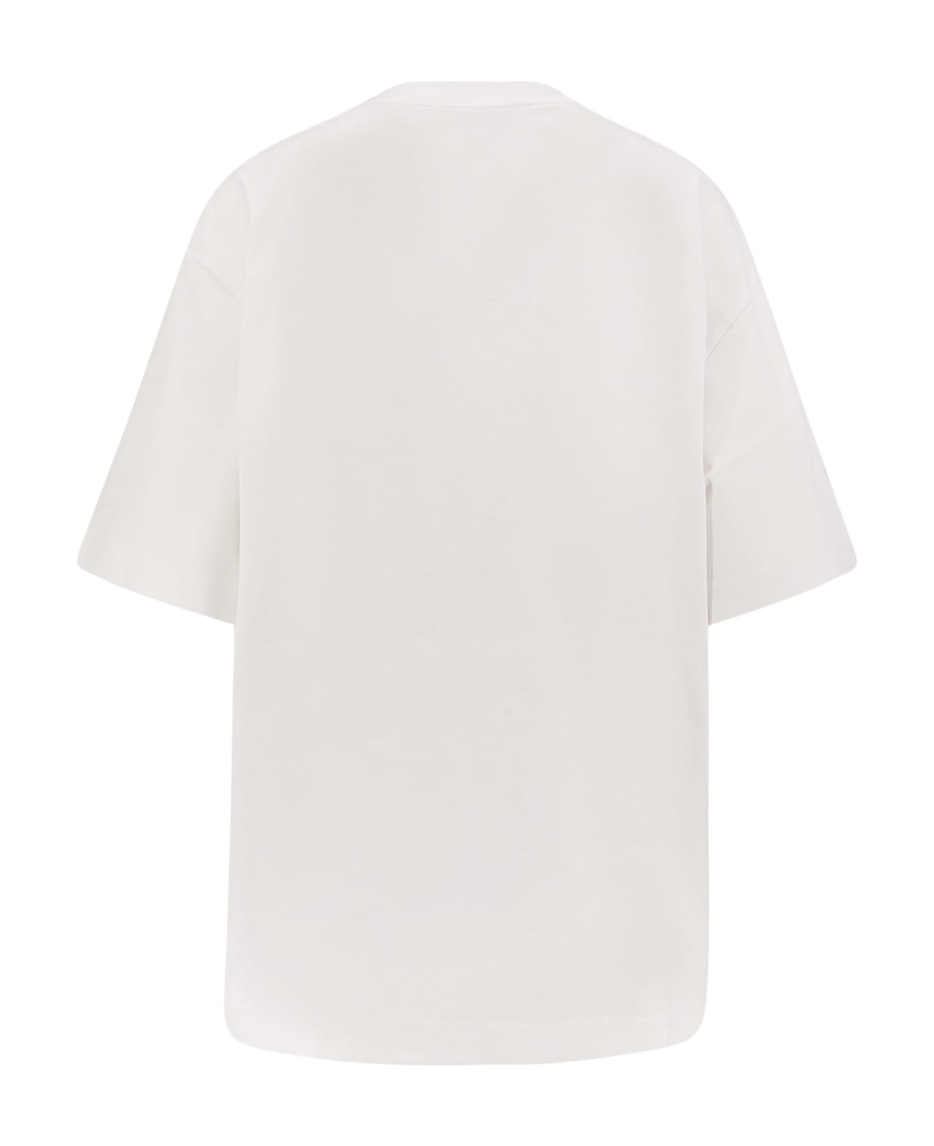 Off-White Cotton T-shirt - White