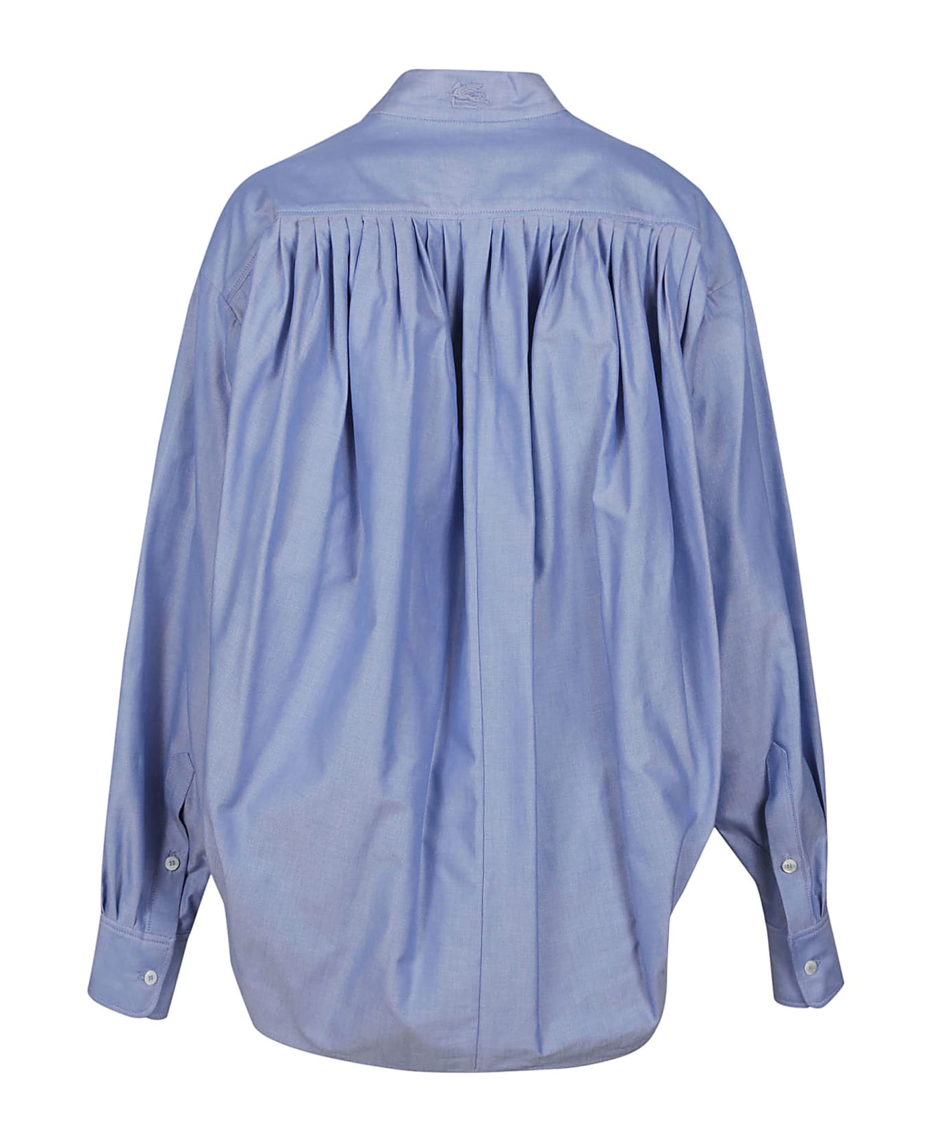 Etro Long Sleeve Oxford Shirt - Azzurro