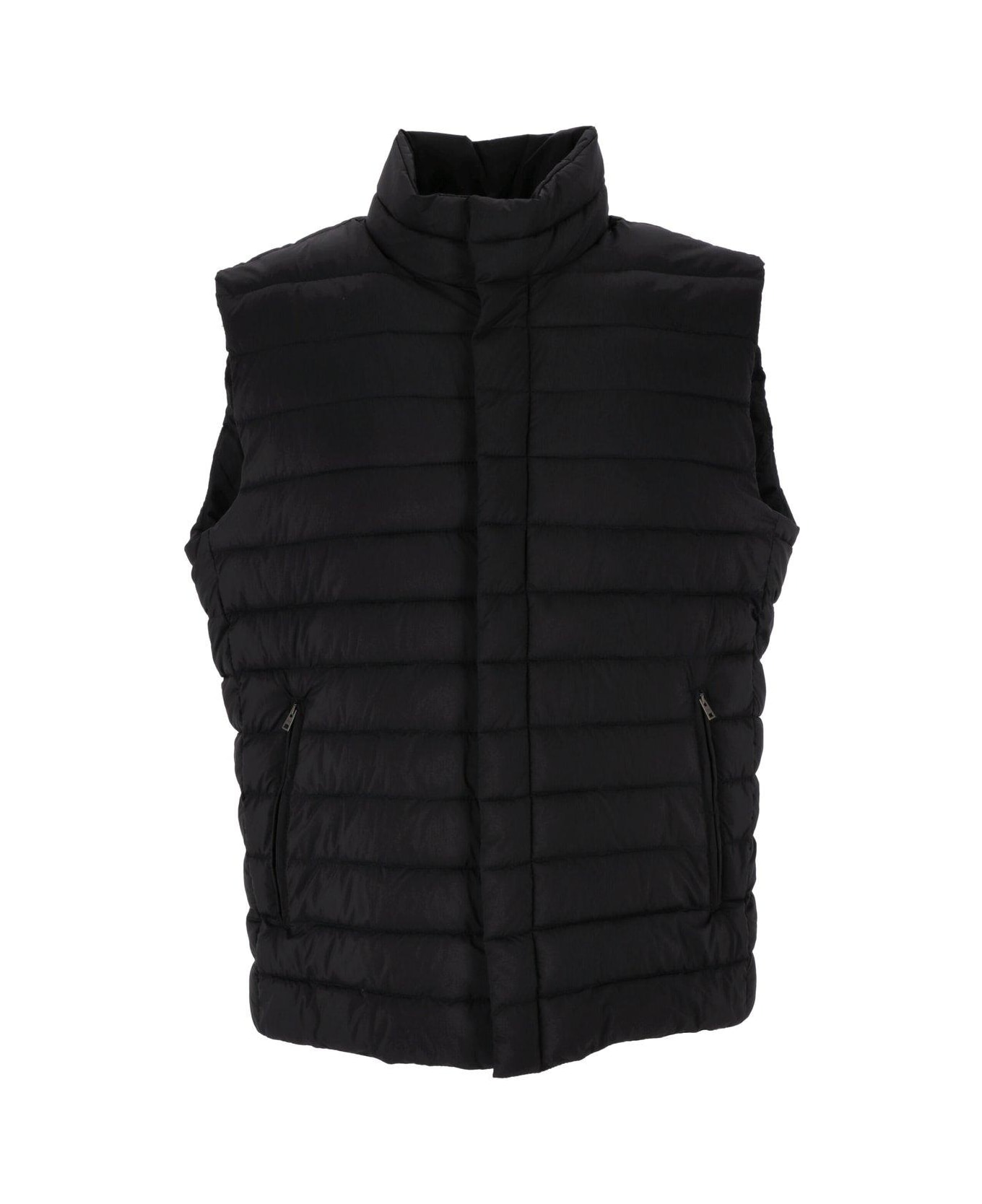 Herno Padded Quilted Vest Jacket - Blu ベスト