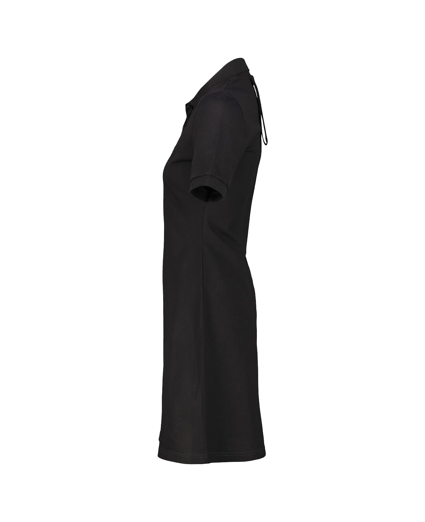Courrèges Courrège Polo Piquè Mini Dress - Black