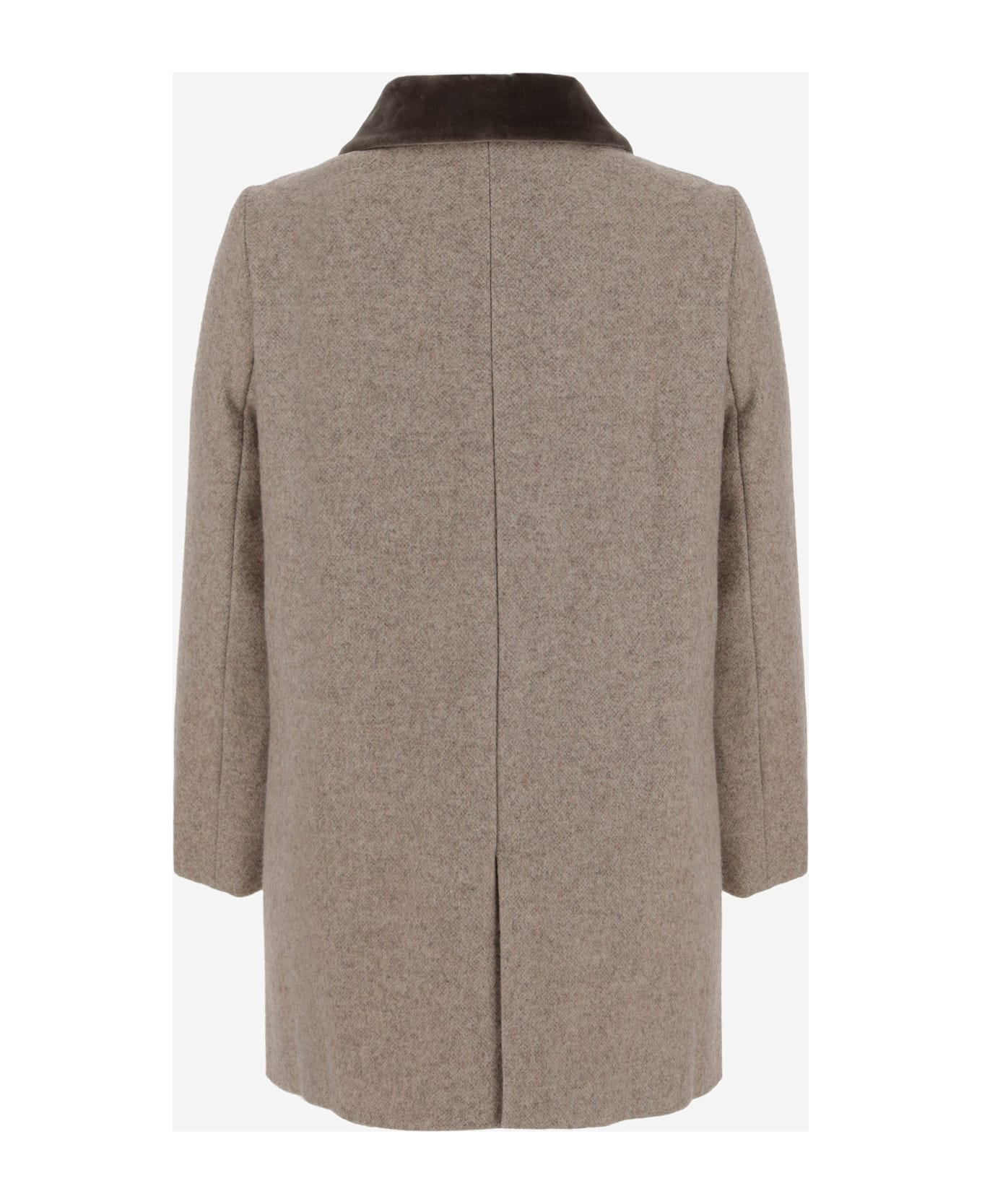 Bonpoint Wool Blend Coat - Beige