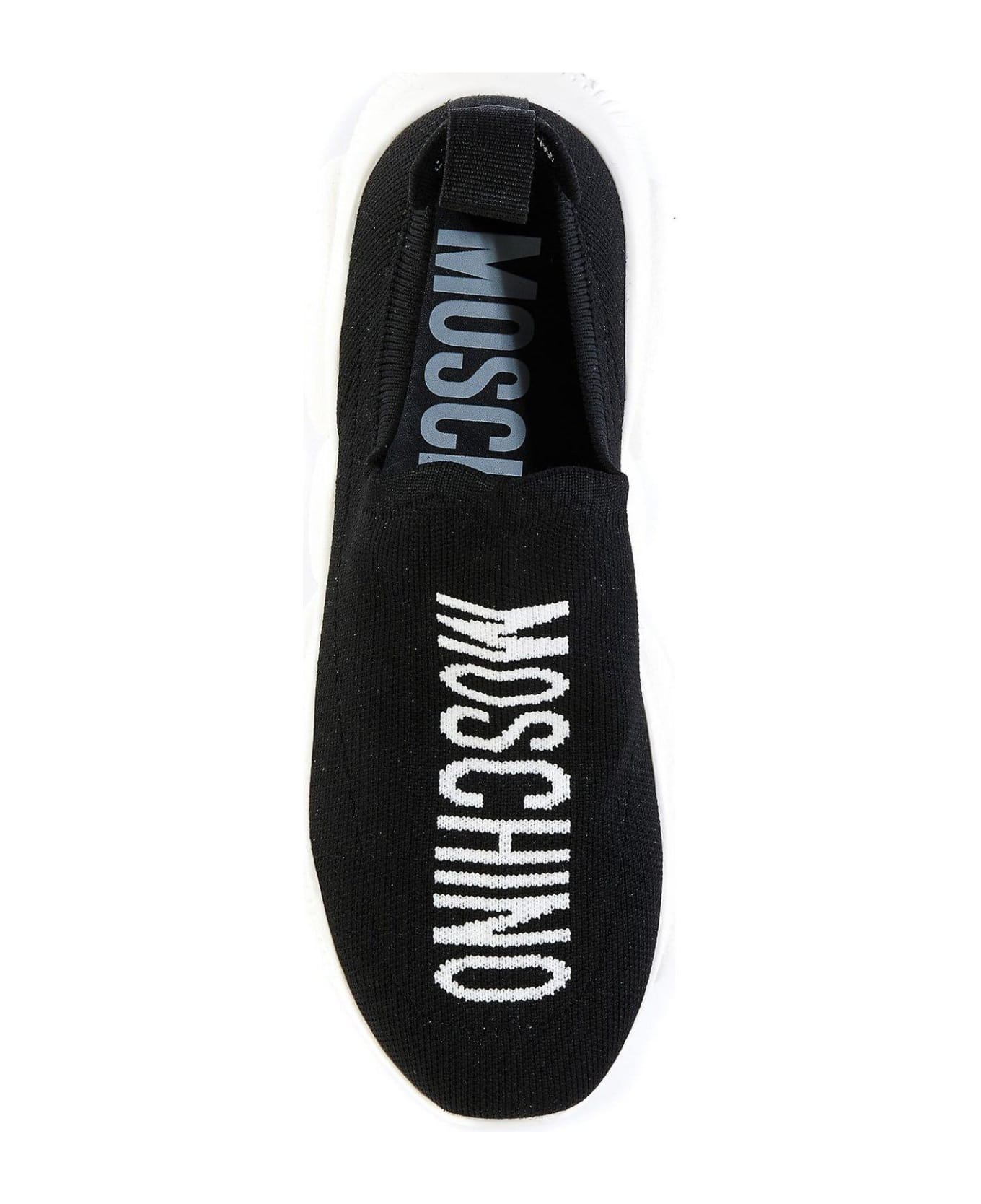 Moschino Teddy Slip On Sneakers - Black スニーカー
