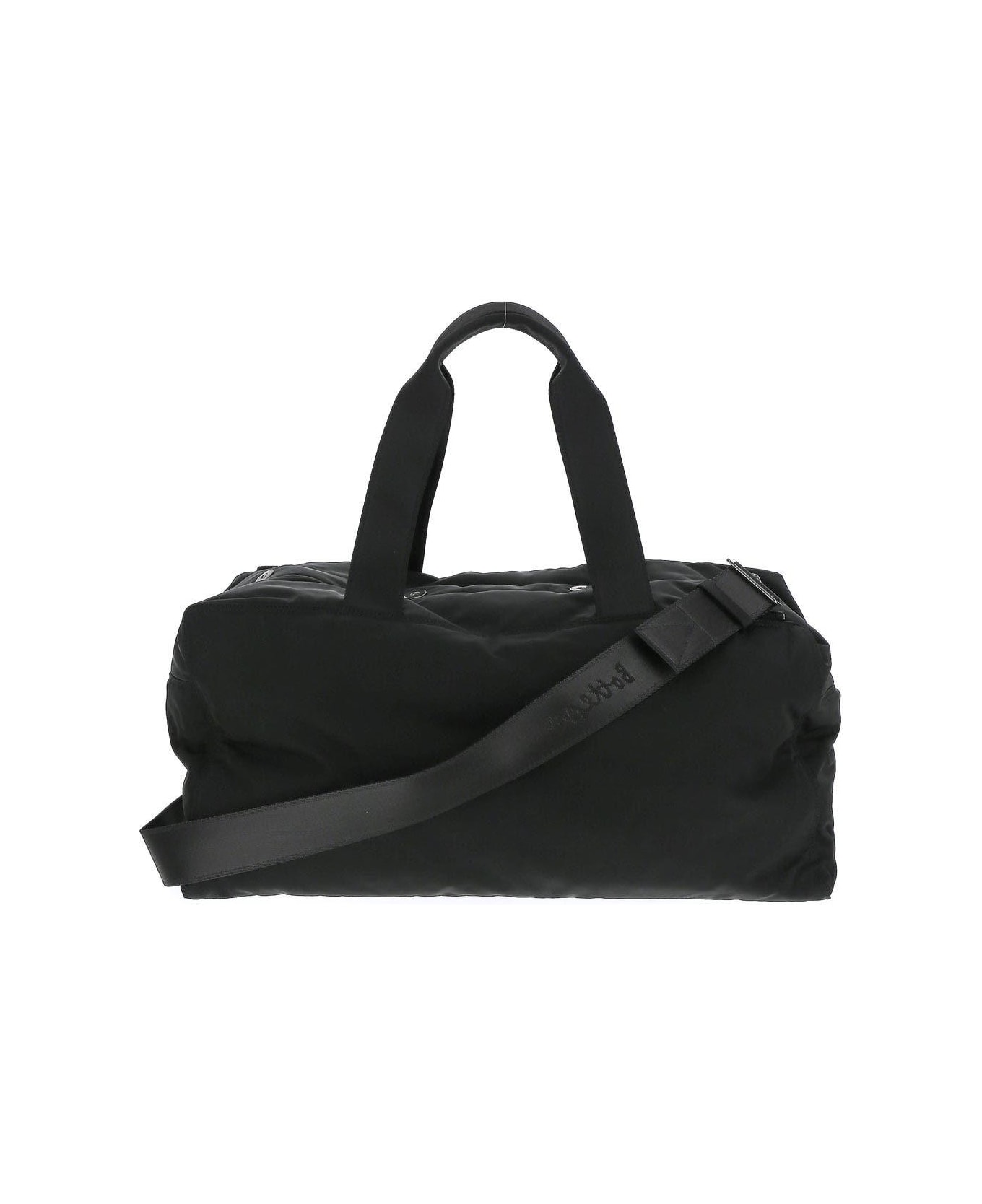 Bottega Veneta Black Duffel Bag - BLACK