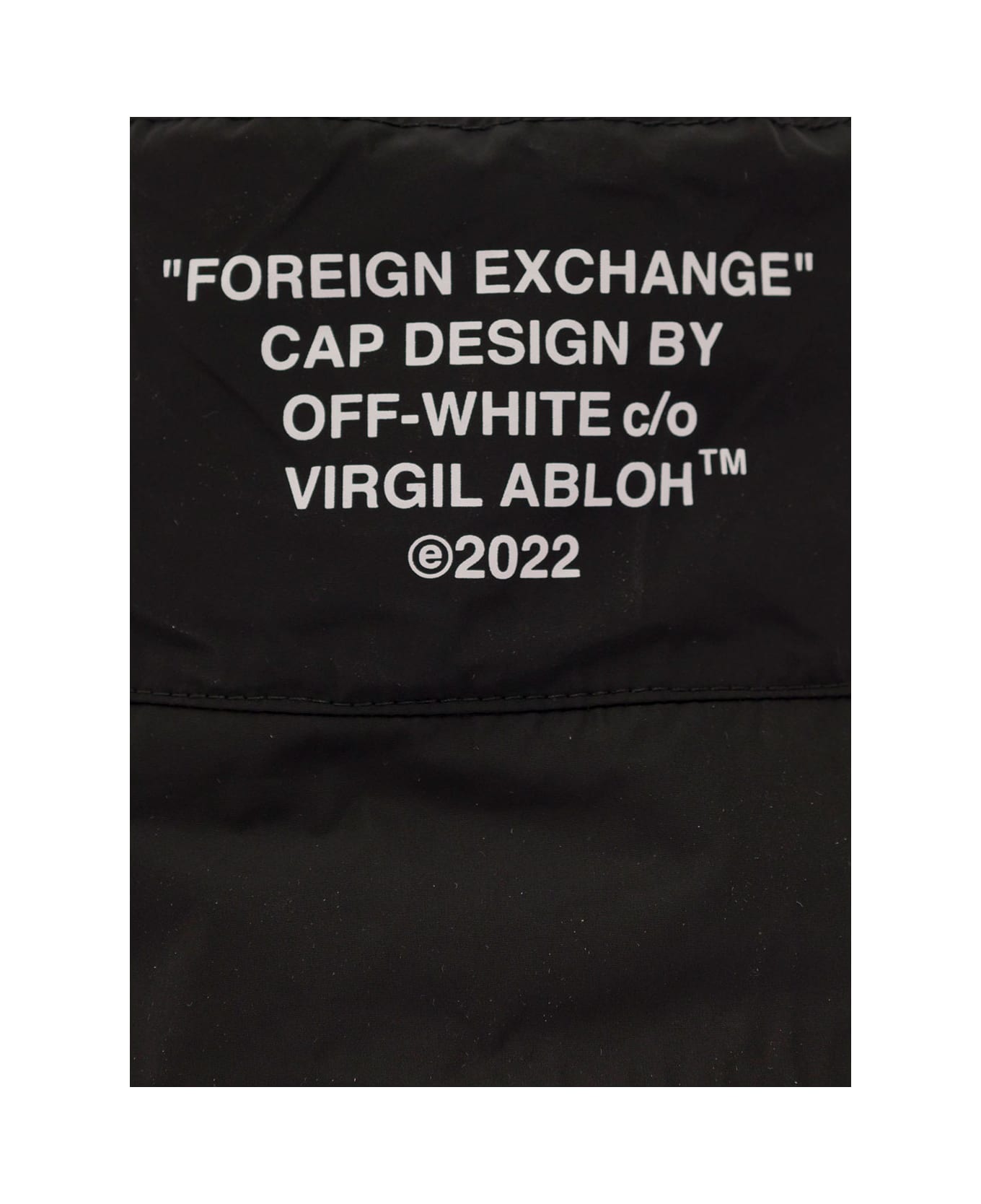 Off-White Foreign Exchange Baseball Cap - Black