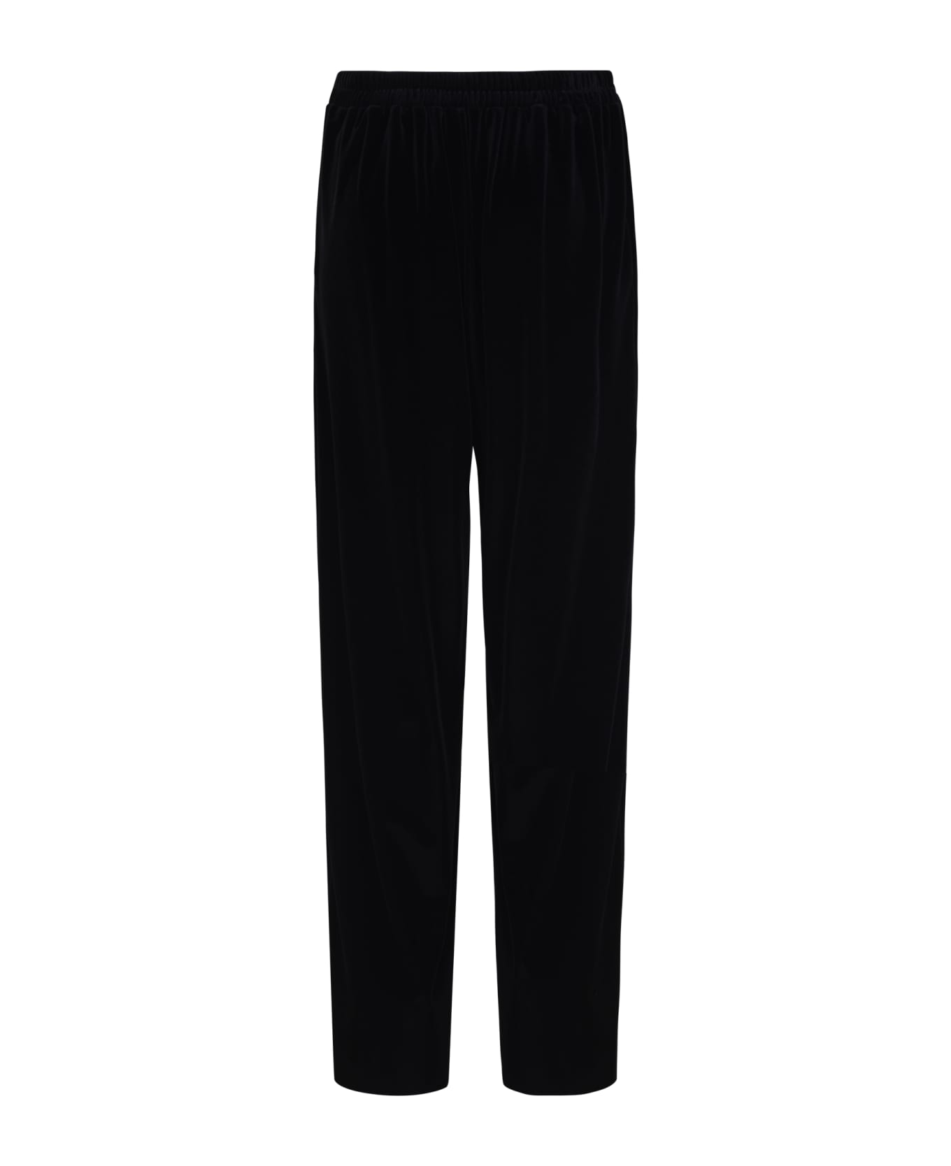 Amazuìn Straight Fitted Trousers - Jet Black