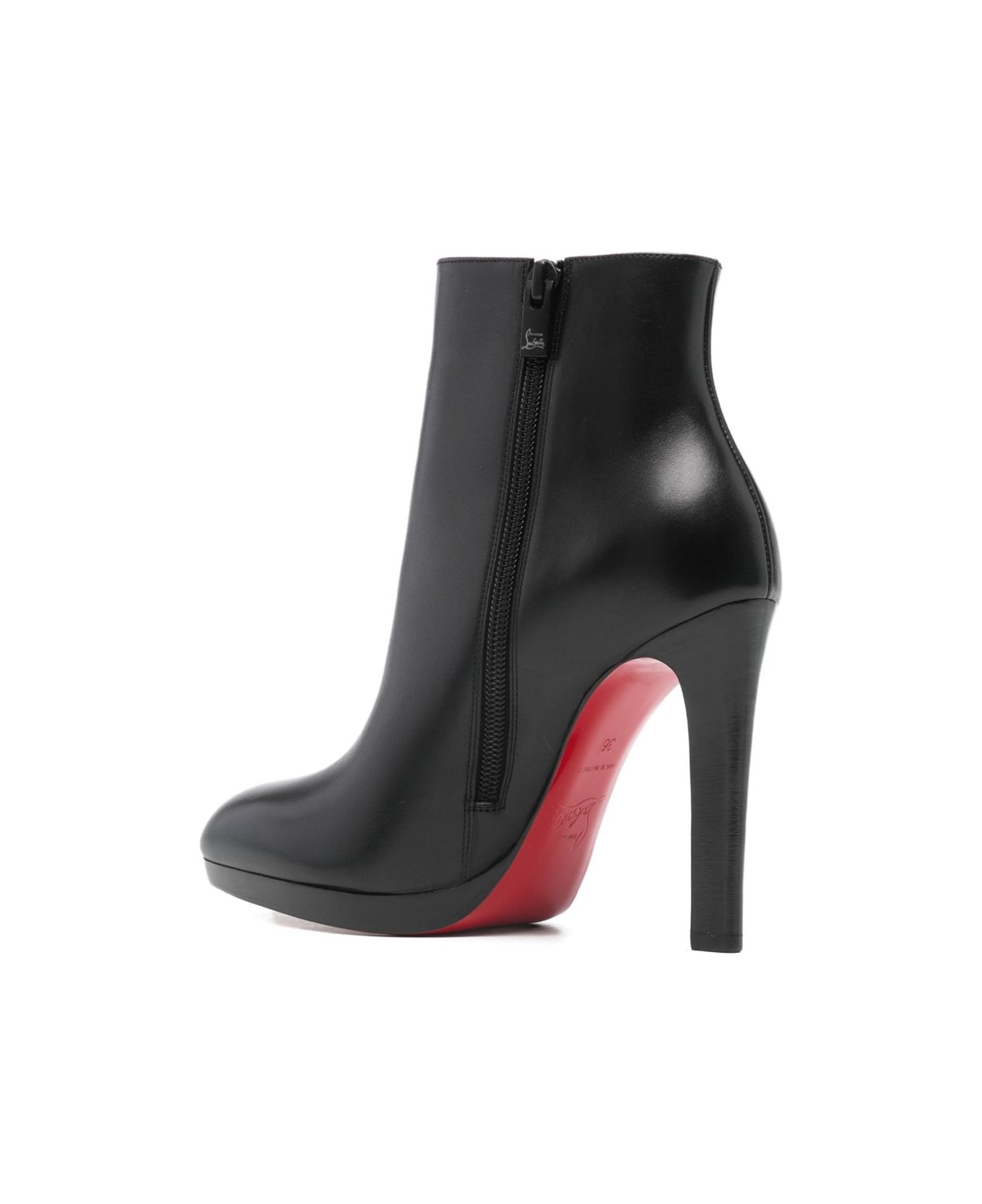 Christian Louboutin Fannylove Leather Boots - Black