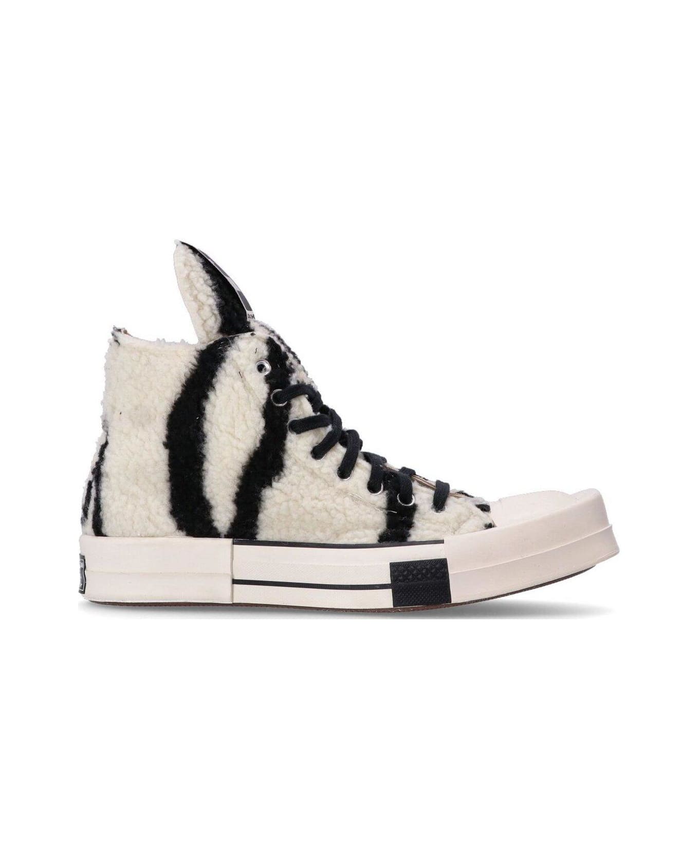Rick Owens X Converse Turbodrk Lace-up Sneakers - 0809