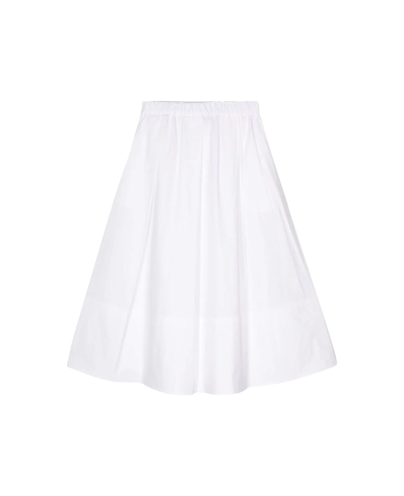 Antonelli Isotta Long Skirt - White
