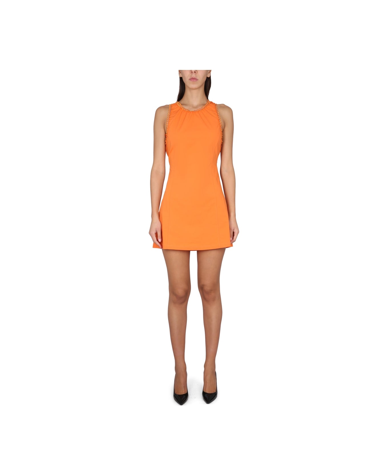 Boutique Moschino Mini Dress - ORANGE