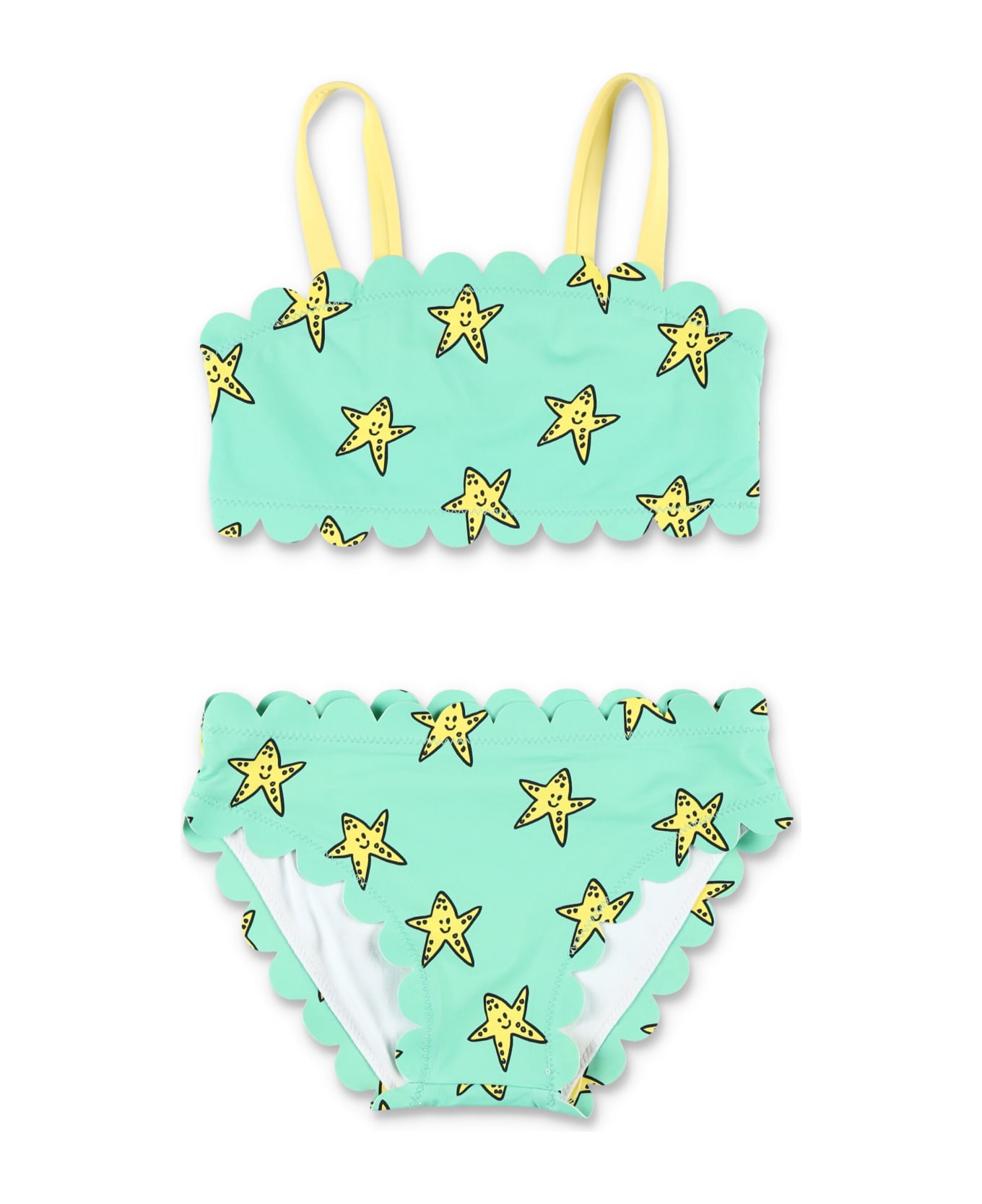 Stella McCartney Kids Starfish Bikini - GREEN