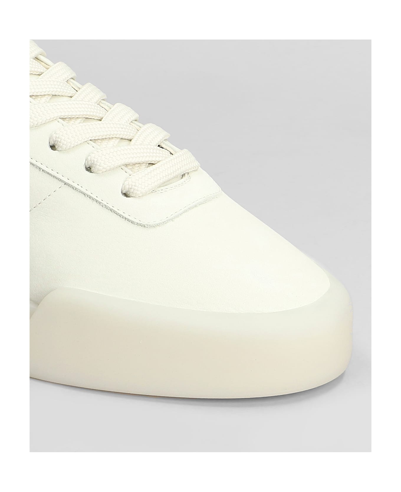 Fear of God Aerobic Low Sneakers In Beige Suede - beige
