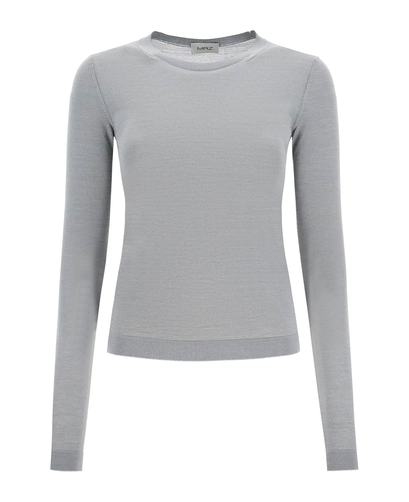 Mrz 'cashmere And Silk Blend Sweater - FERRO (Grey)