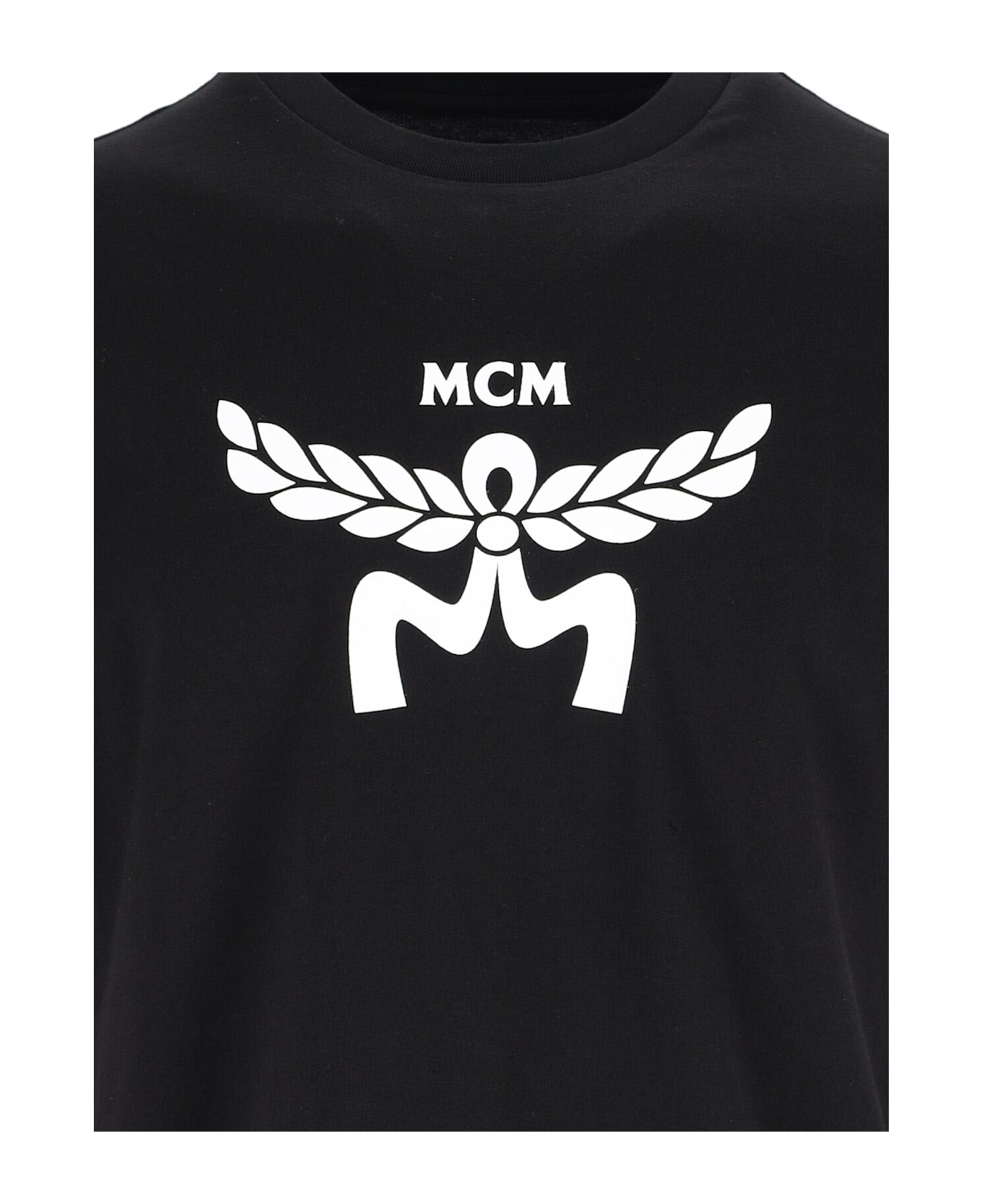 MCM Logo T-shirt - Black  