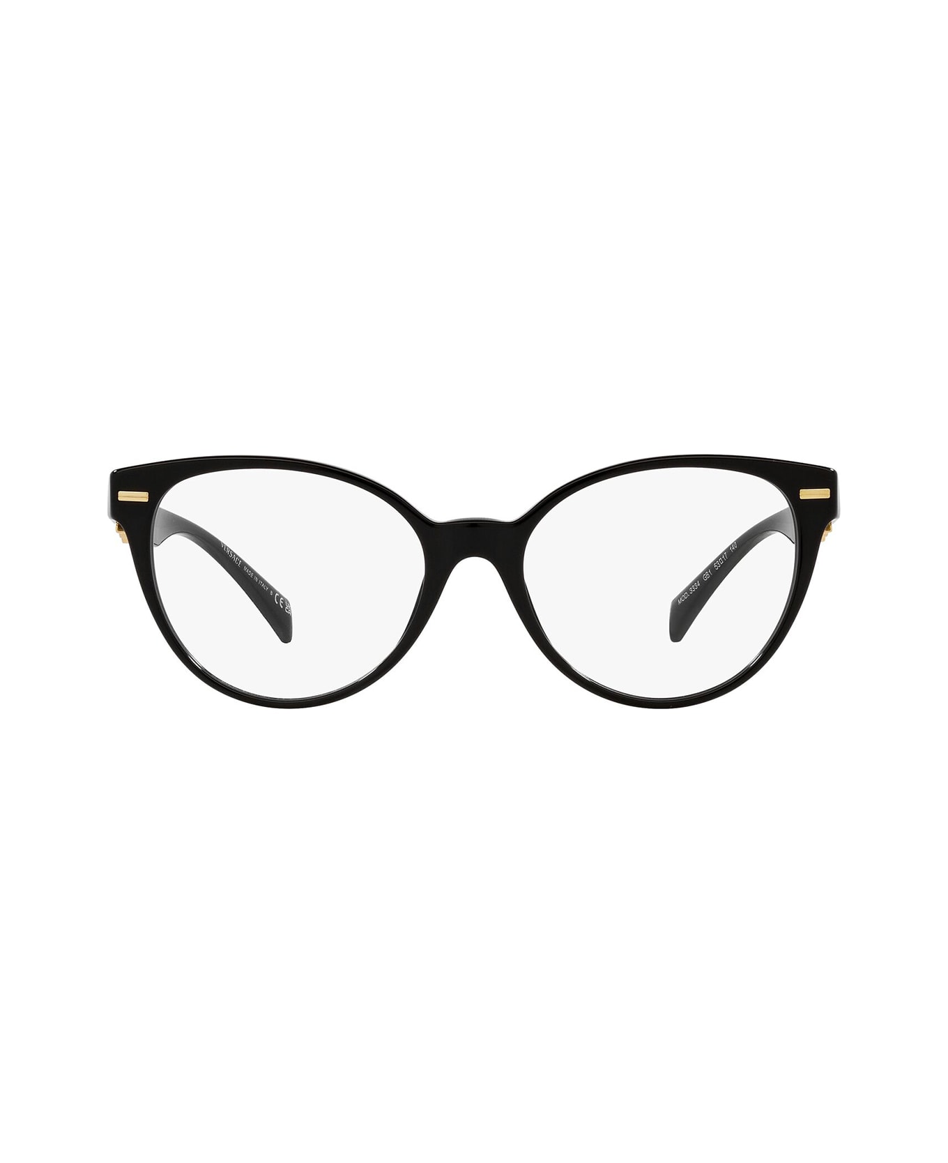 Versace Eyewear Ve3334 Black Glasses - Black アイウェア
