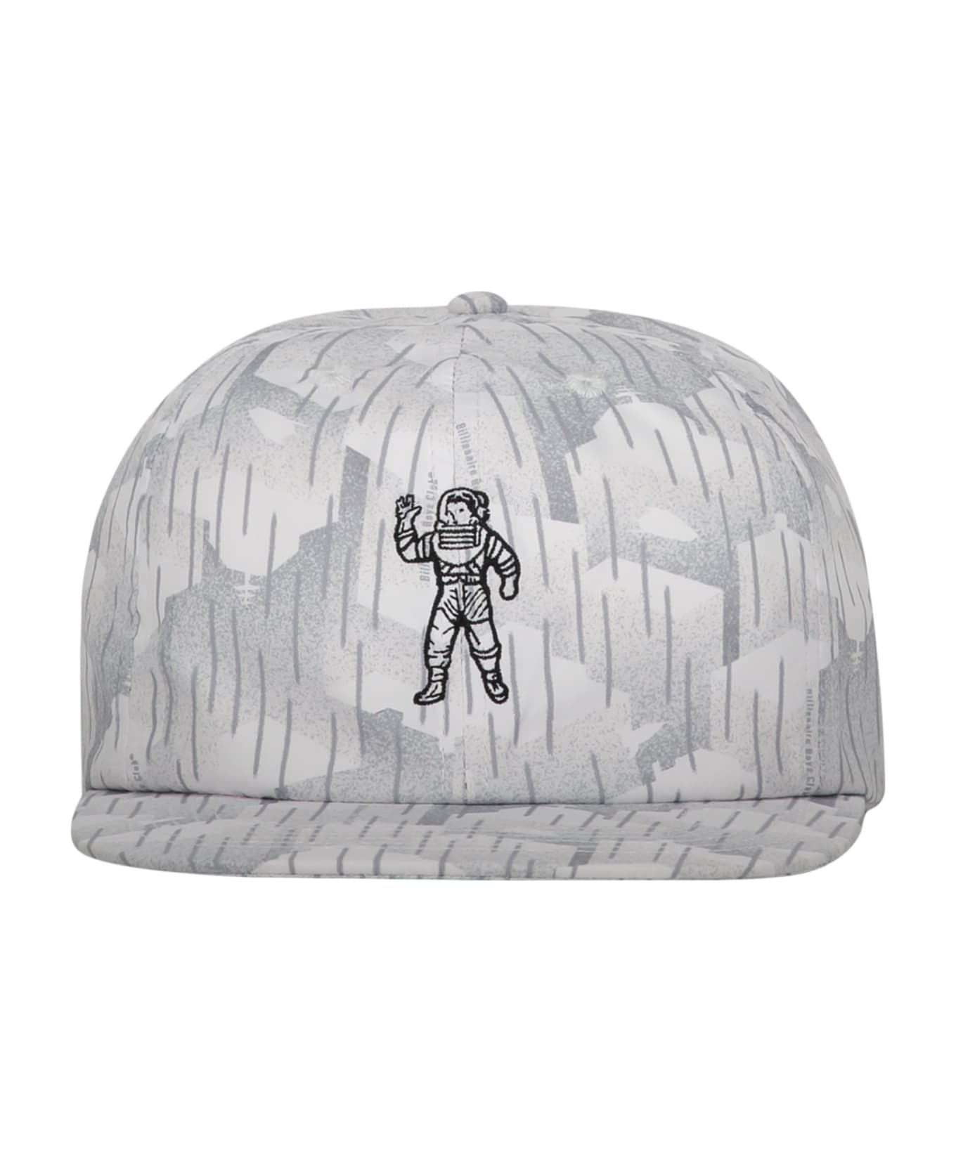 Billionaire Boys Club Baseball Hat With Flat Visor - grey