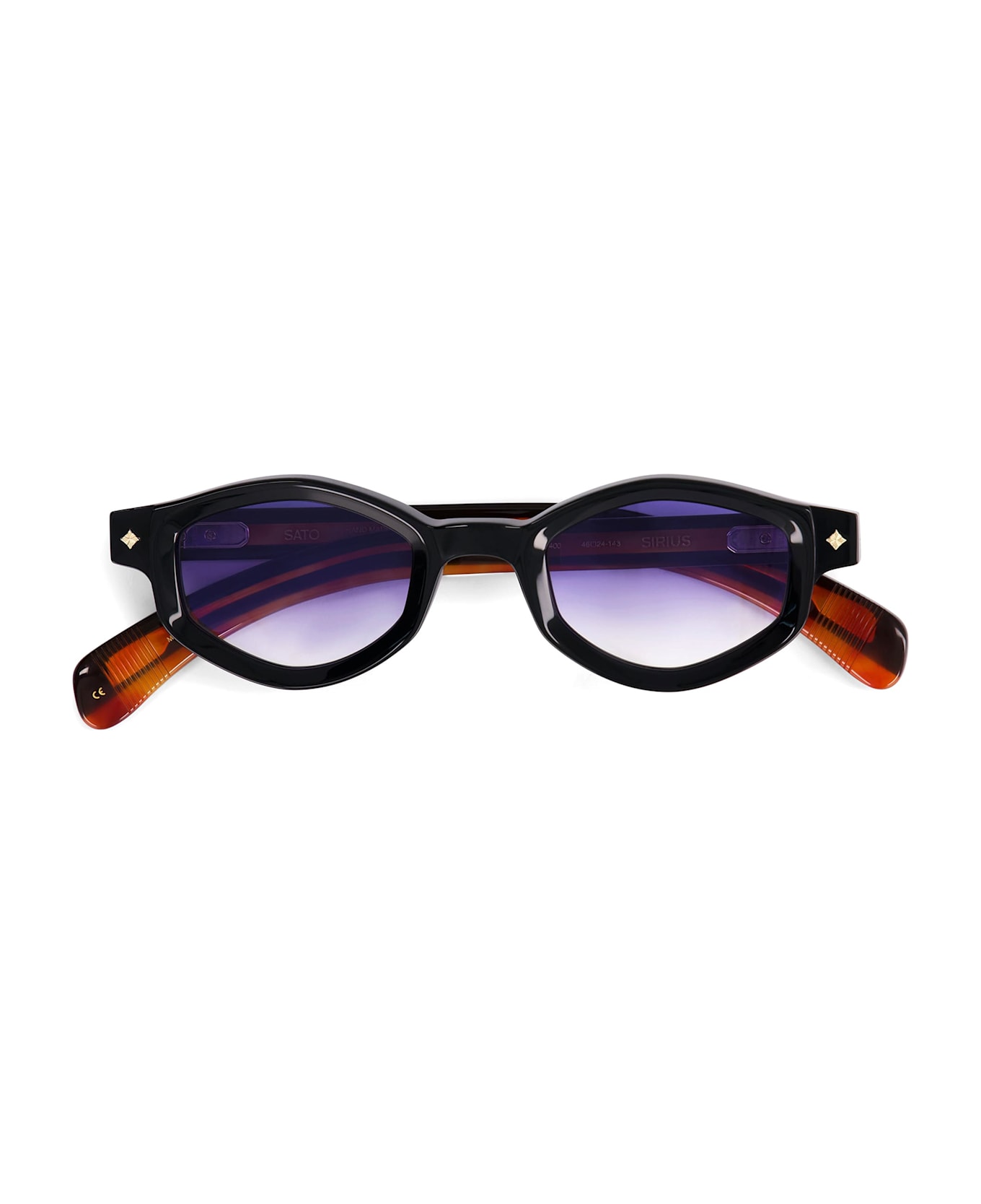 Sato Sirius - Metropolis Sunglasses - black/tortoise