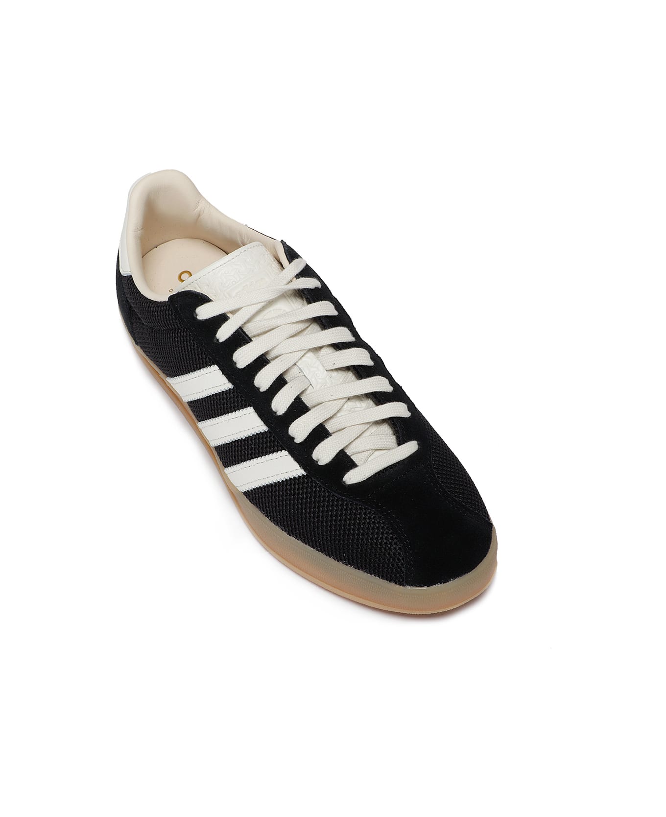 Adidas Originals Gazelle Indoor Pro - MESH SUEDE BLACK / CHROME HEEL