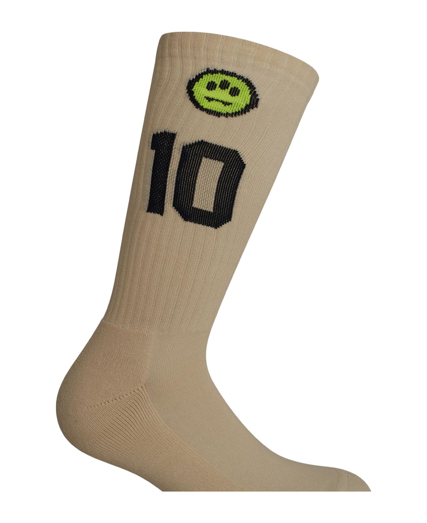 Barrow Ivory Cotton Blend Socks - Vanilla