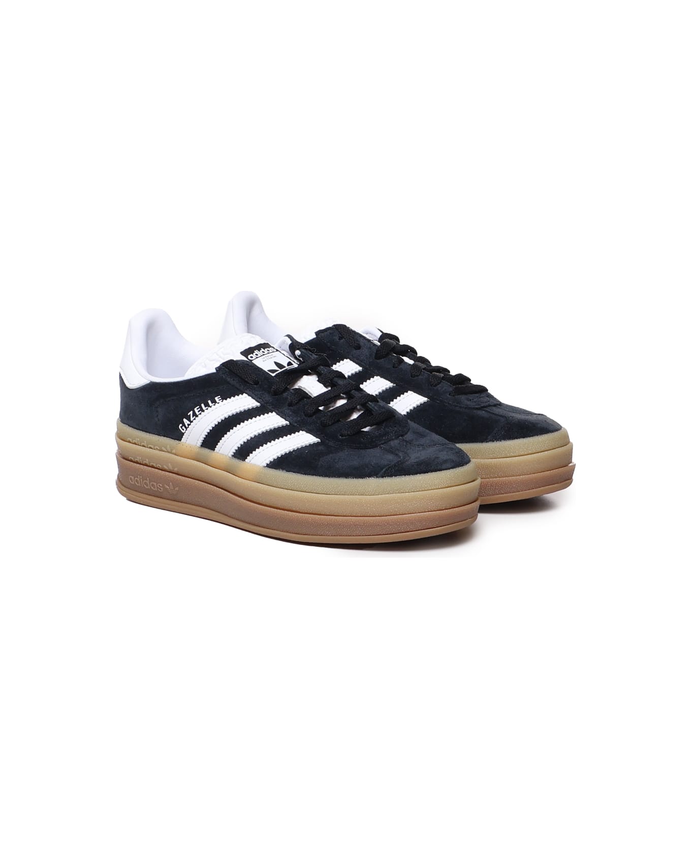 Adidas Originals Gazelle Bold Sneakers - Cblack/ftwwht/ftwwht