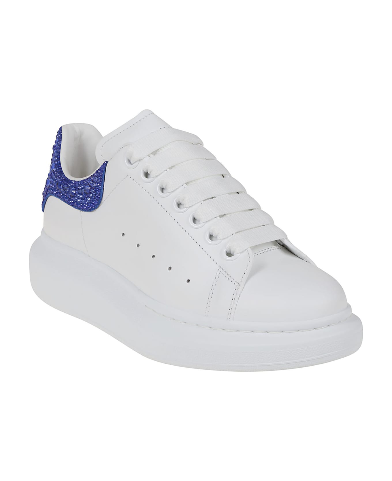 Alexander McQueen Sneaker Oversize - WHITE/ULTRAMARINE