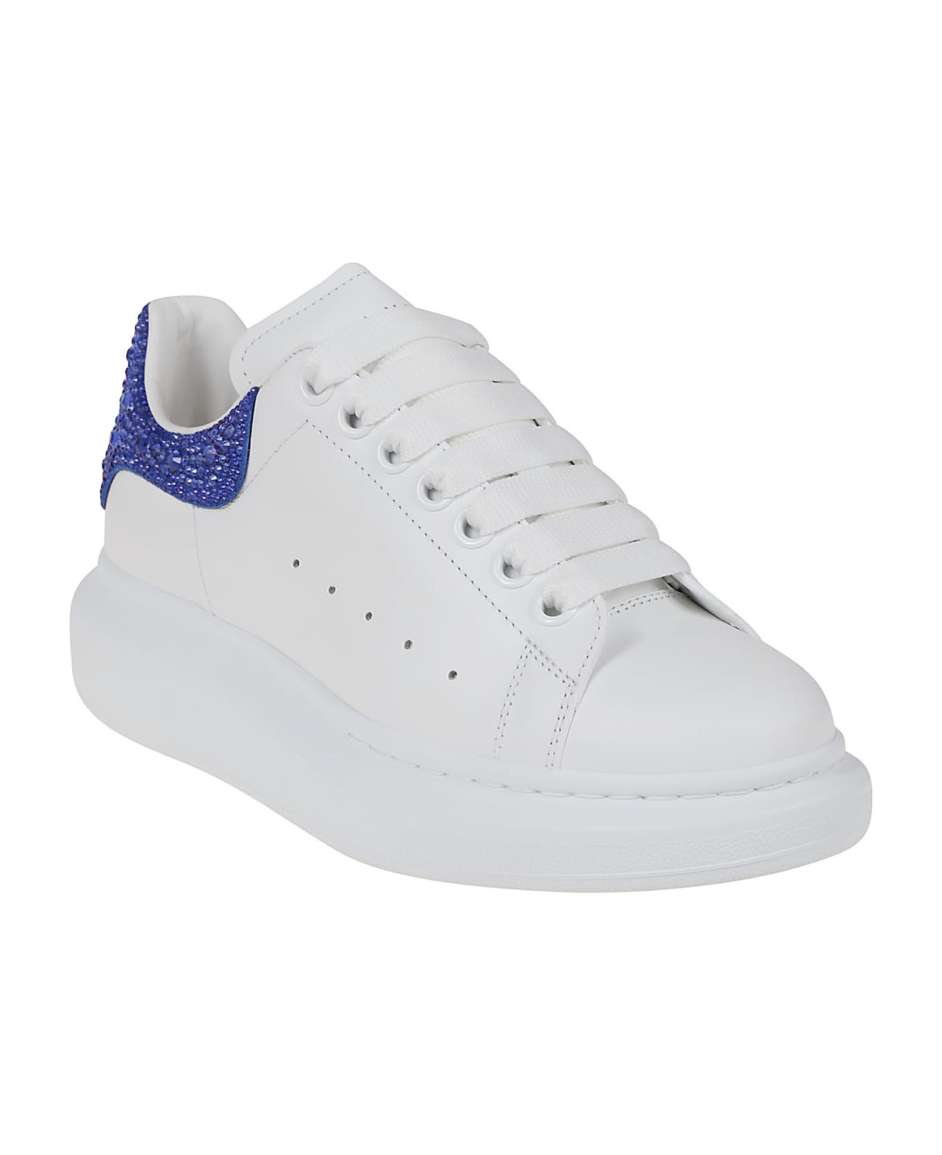 Alexander McQueen Oversized Sneakers - White Ultramarine