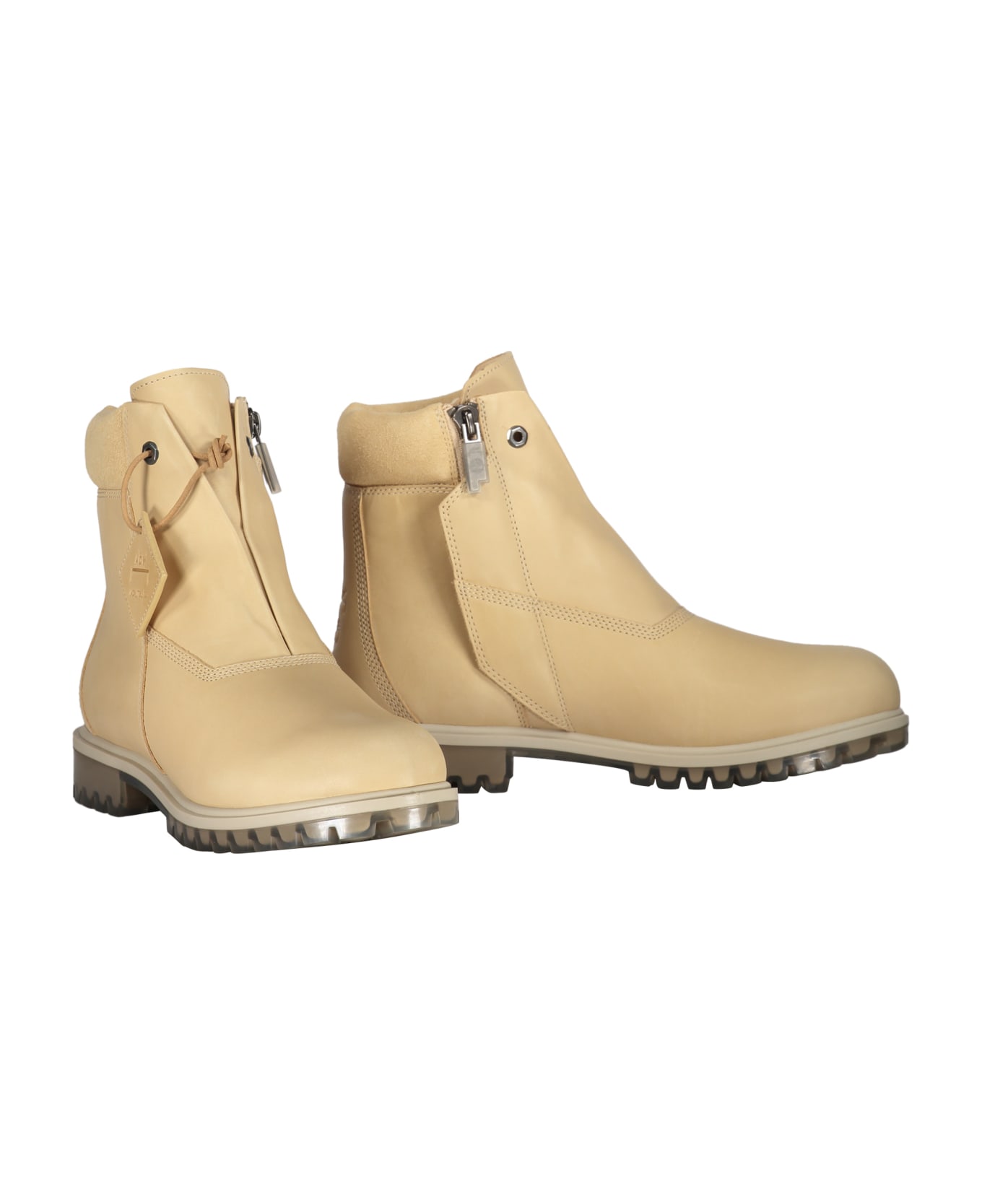 A-COLD-WALL Leather Boots - Sand ブーツ