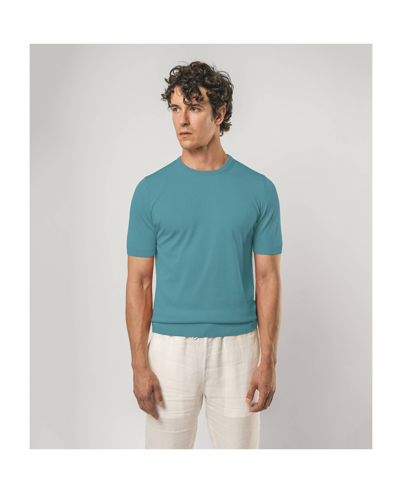 Larusmiani Roquebrune Crewneck Sweater - Lightblue