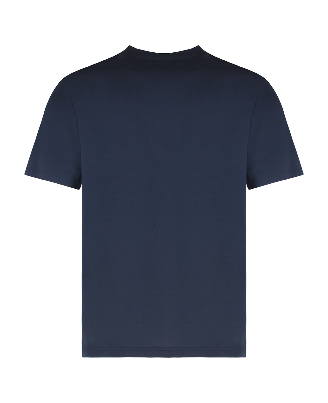Woolrich Cotton Crew-neck T-shirt - Blue