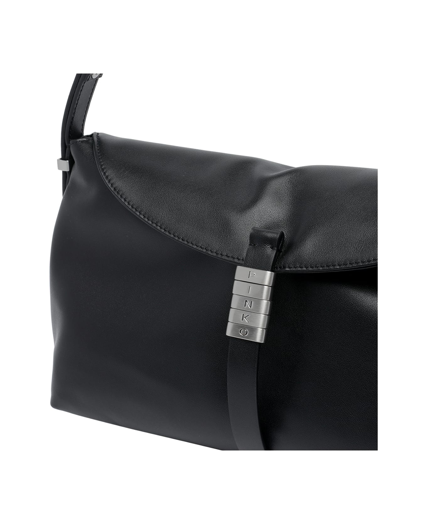Pinko New Saddle Shoulder Bag - Black