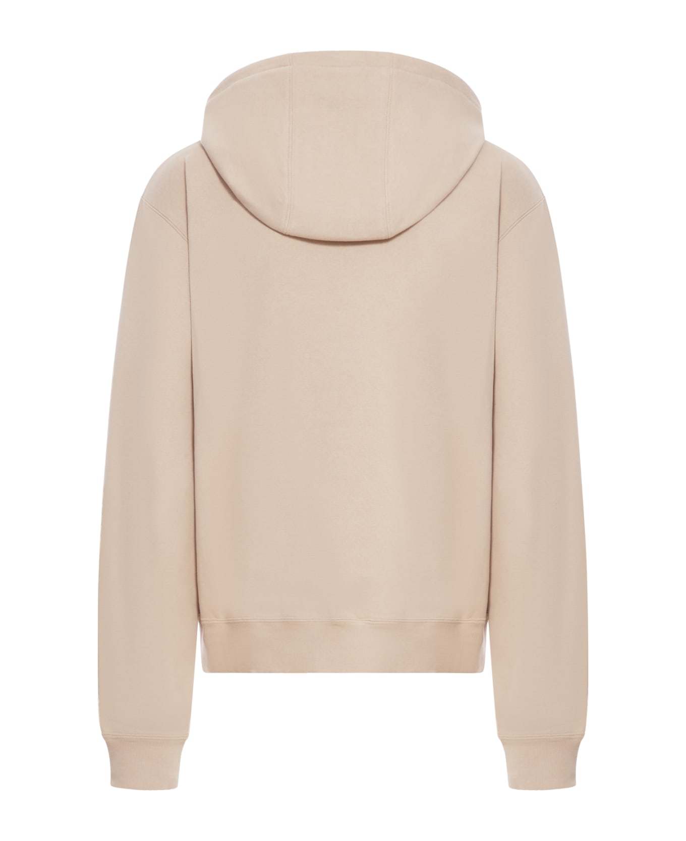 Saint Laurent Hoodie Oversize Molleton Doux Gots - Nude Rose